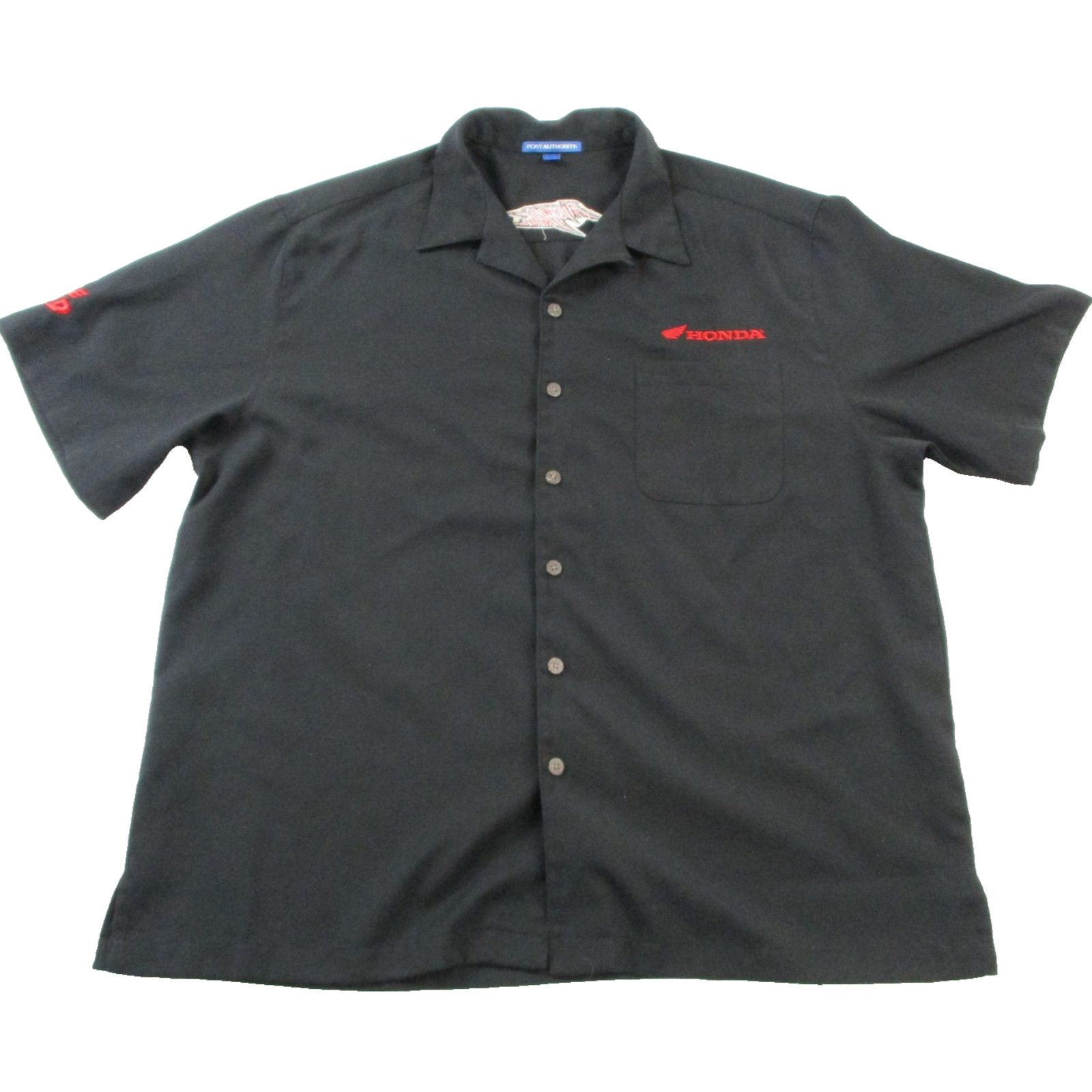 Port Authority Honda Africa Twin Ride Red Button Up Work Shirt Men's 2XL Size US XXL / EU 58 / 5 - 1 Thumbnail