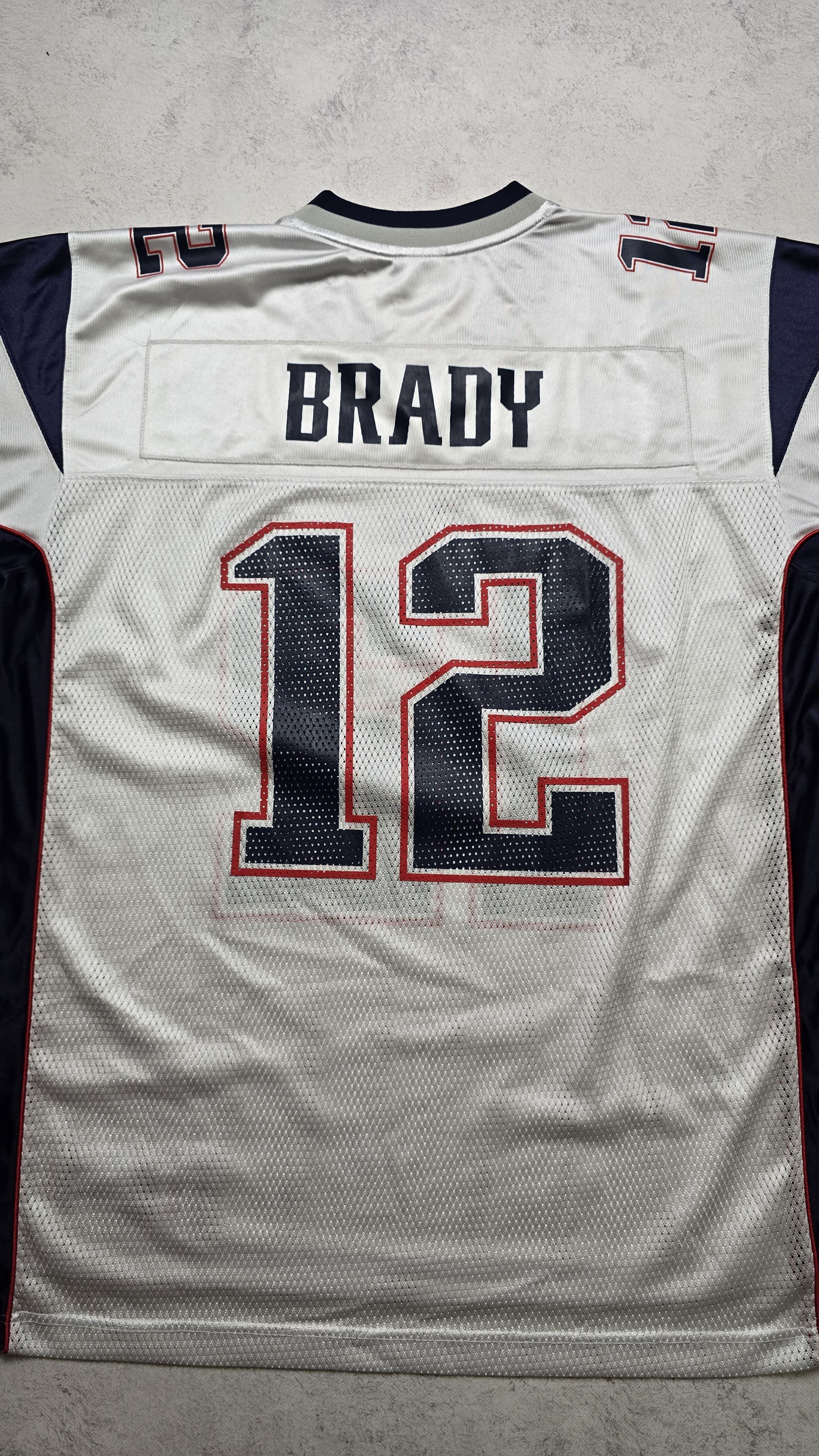 Reebok Vintage Reebok New England Patriots Tom Brady 12 NFL Jersey Size US XL / EU 56 / 4 - 5 Thumbnail