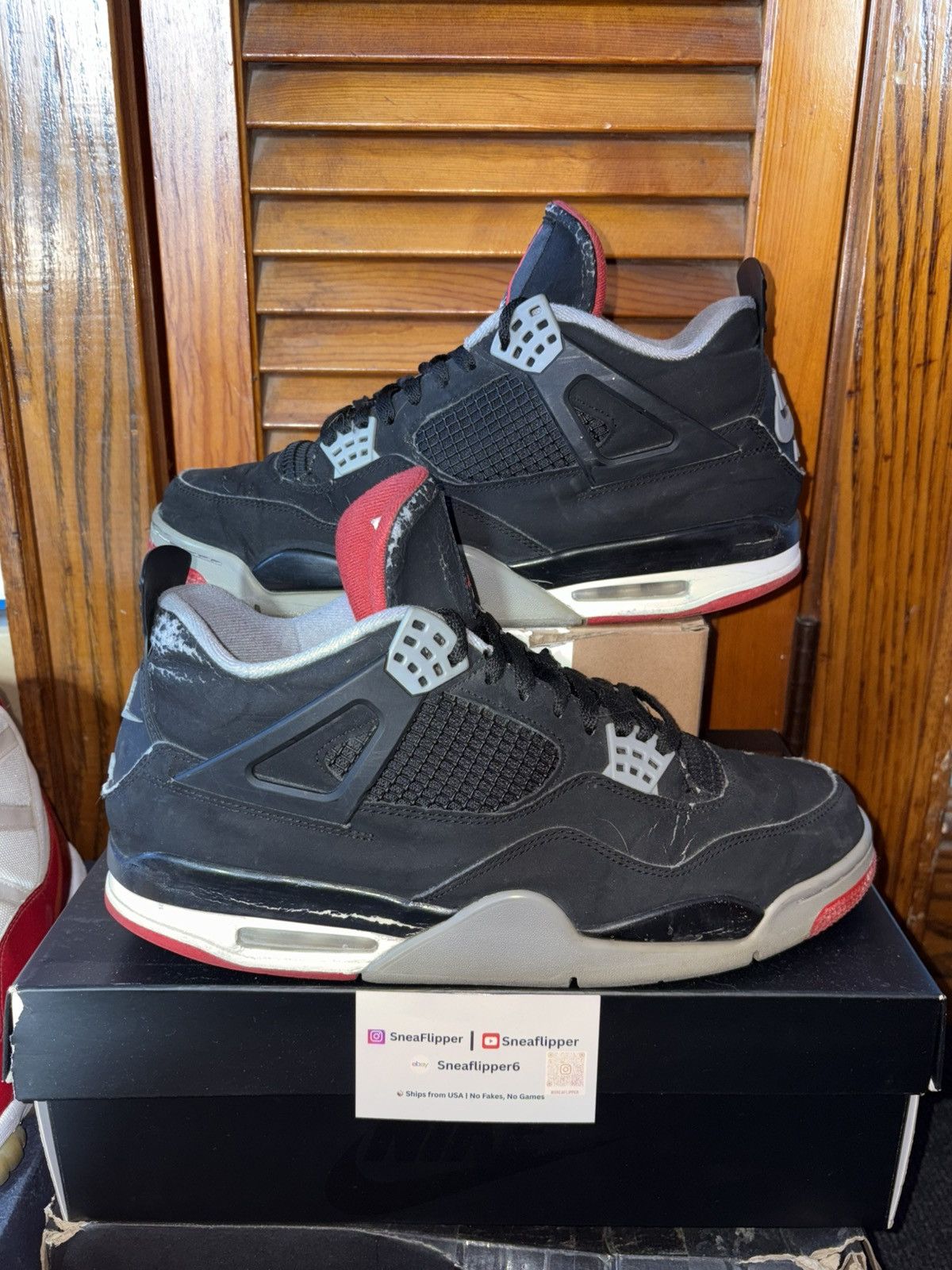 Size 12 - Jordan 4 Retro OG Mid Bred 2019