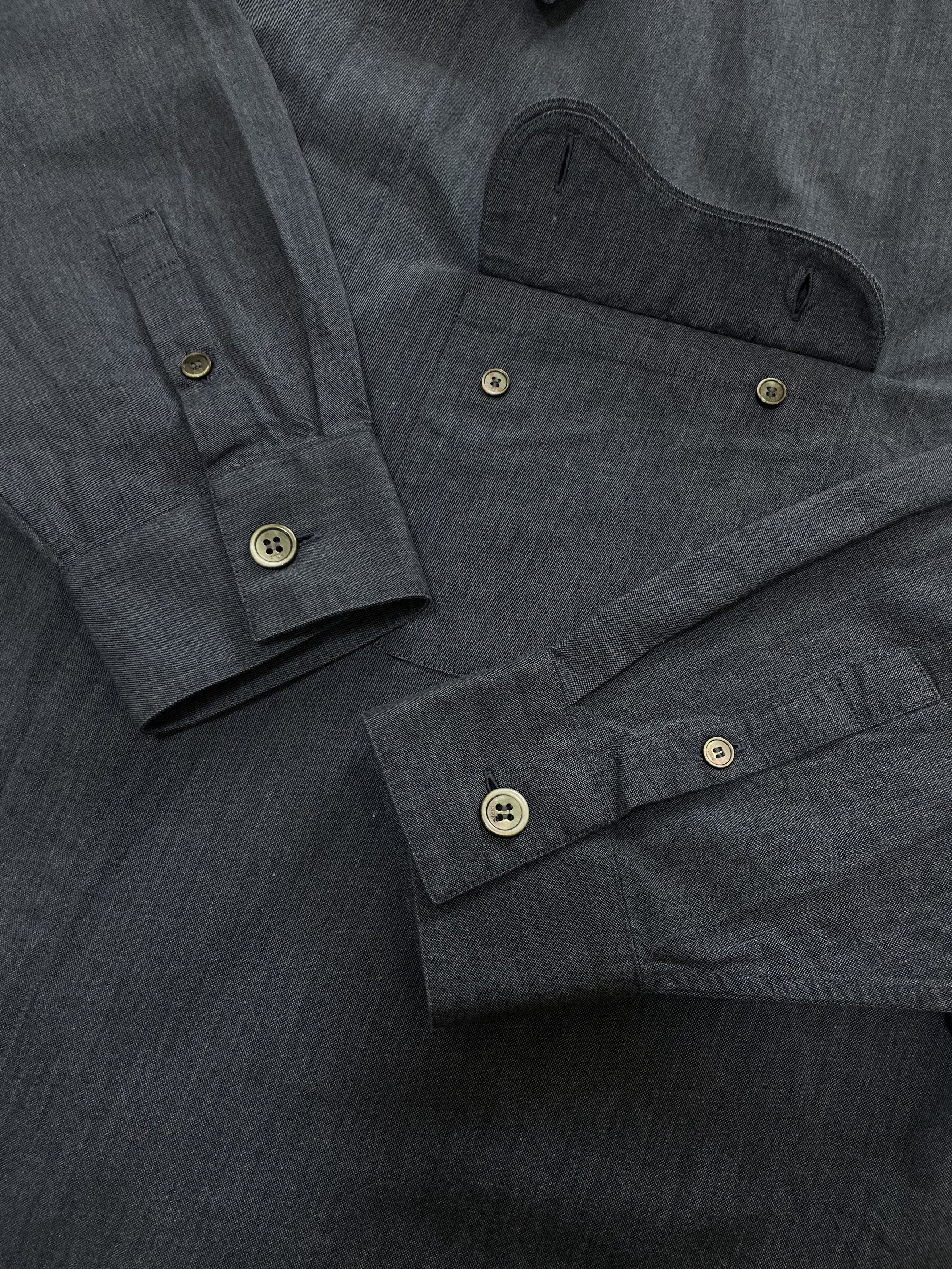Dior DIOR Woven Shirt Zipped Button Up Saddle Pocket Overshirt Size US L / EU 52-54 / 3 - 15 Thumbnail