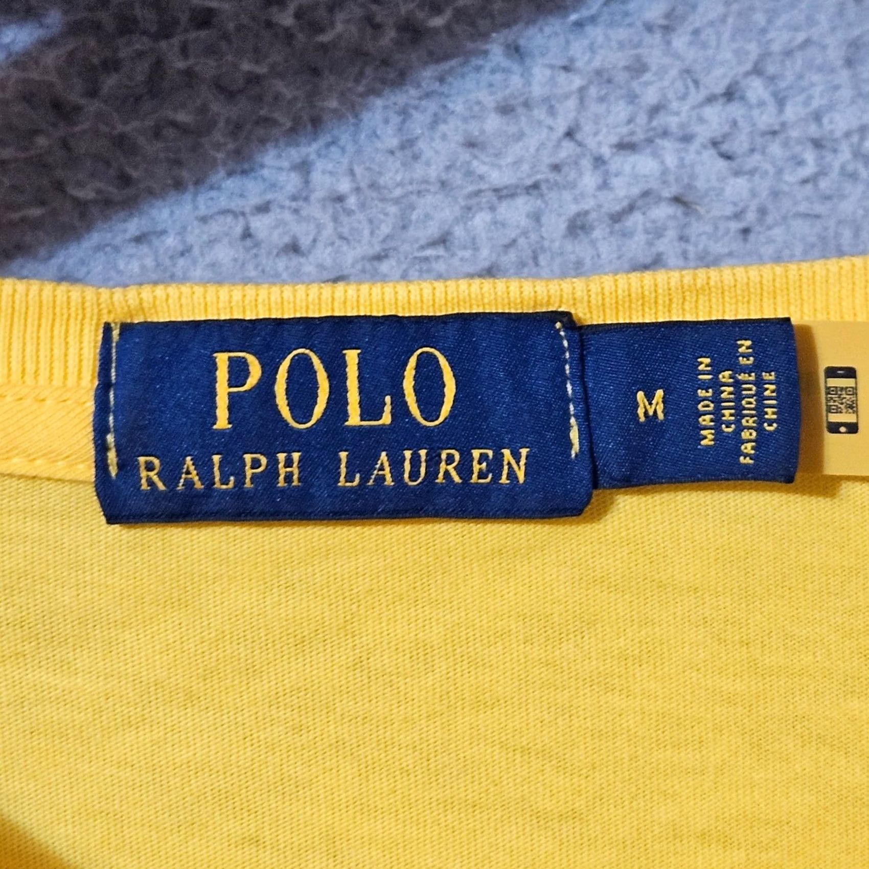 Polo Ralph Lauren Polo Ralph Lauren Mens Medium Yellow Alpine World Cup Graphic Long Sleeve Shirt Size US M / EU 48-50 / 2 - 4 Thumbnail