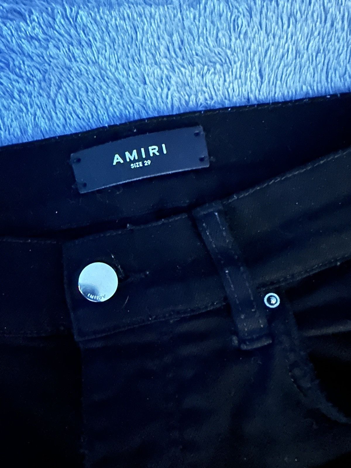Amiri Amiri Mx1 Black Bandana Size US 29 - 3 Thumbnail