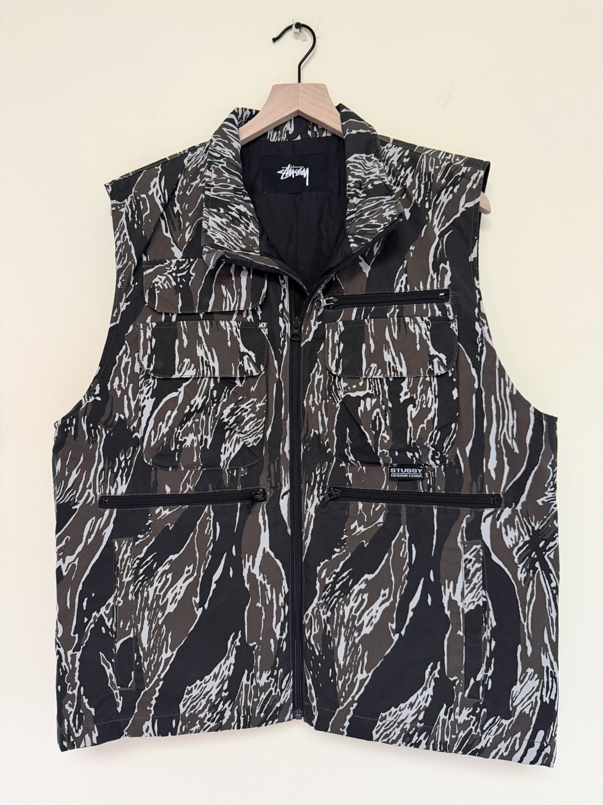 Stussy Stussy tiger Como utility vest Size US M / EU 48-50 / 2 - 1 Thumbnail