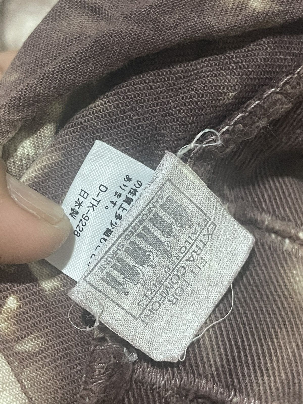 Lee RARE ! Lee Tye Dye Denim Pant Size US 29 - 8 Thumbnail