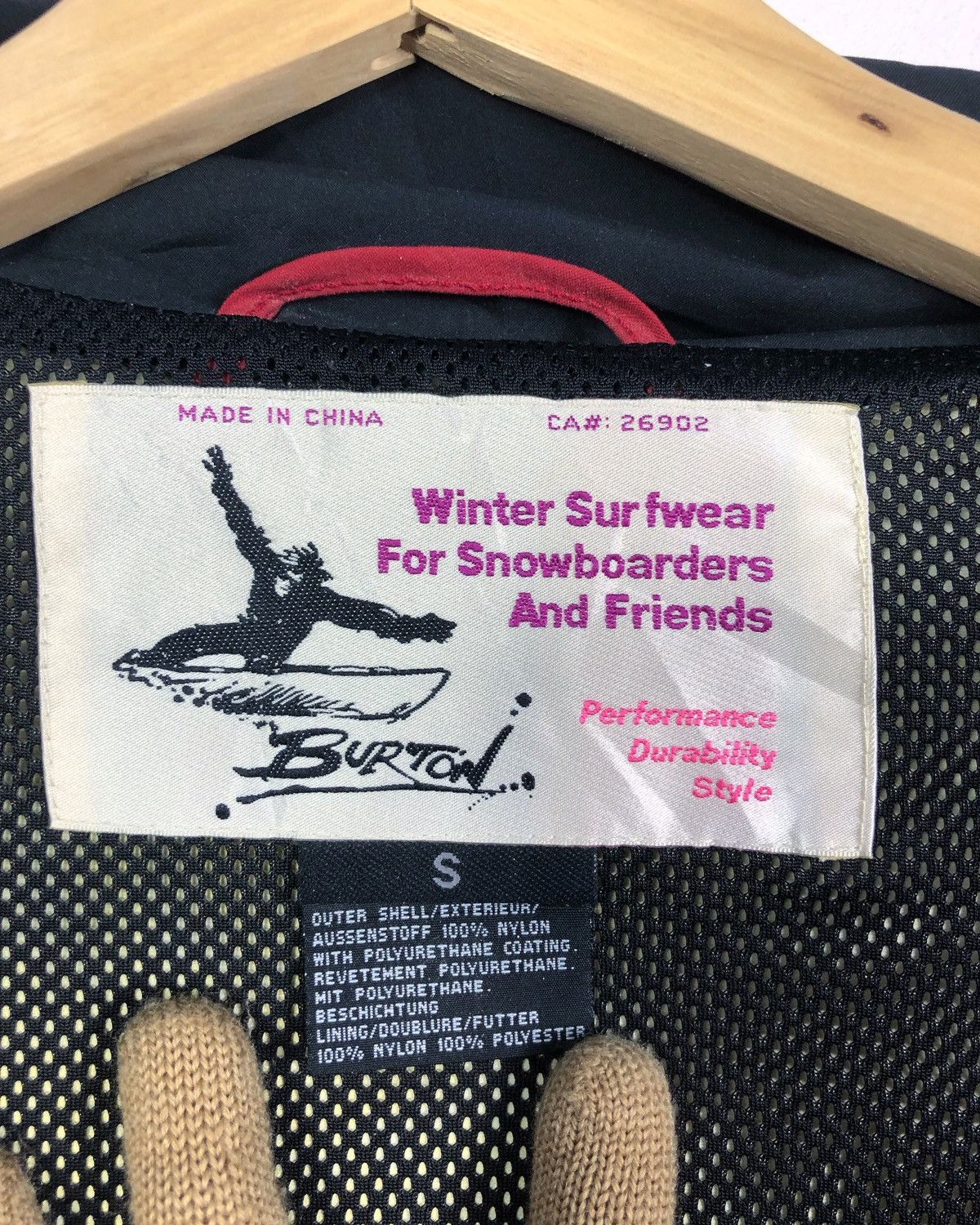 Burton Rare Vintage Burton Snowboard Jacket Size US S / EU 44-46 / 1 - 9 Thumbnail