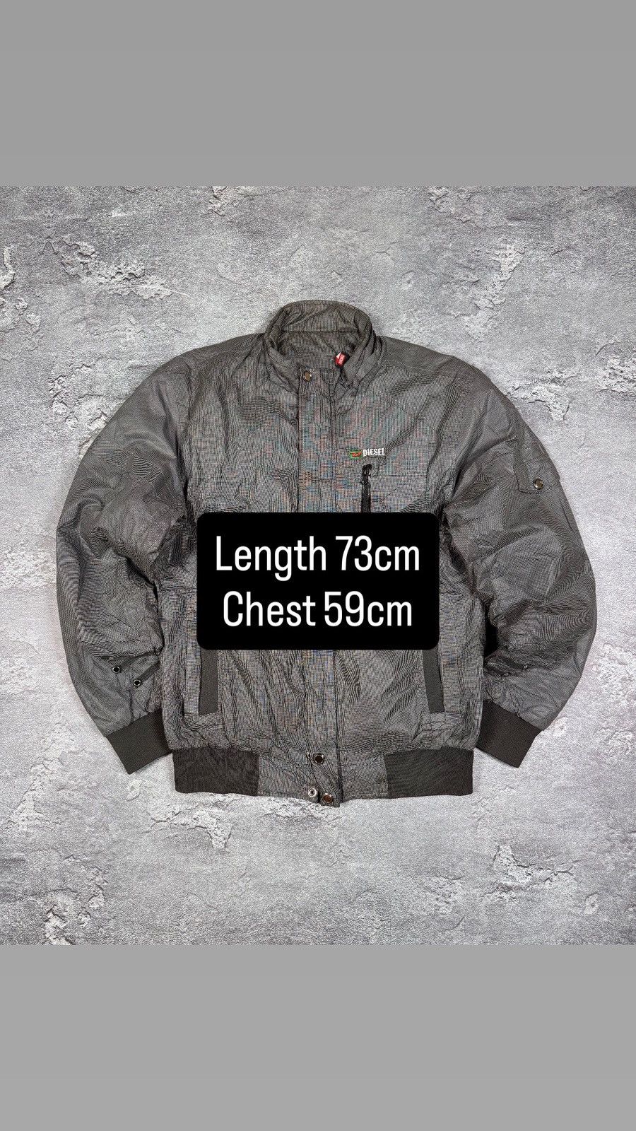 Diesel Diesel Y2K 2000s Jacket Size XL Streetwear Size US XL / EU 56 / 4 - 2 Thumbnail