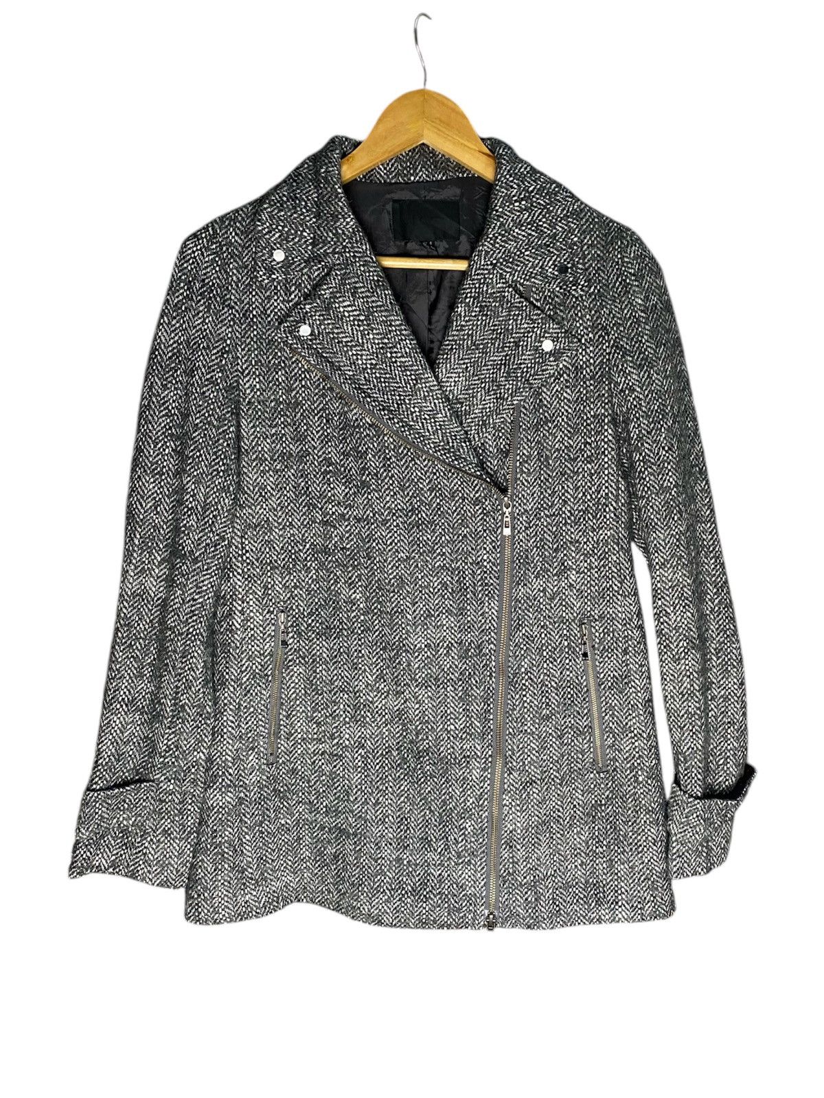 Designer × Japanese Brand Japanese Designer ICB Double Collar Zipper Jacket Size US M / EU 48-50 / 2 - 1 Thumbnail