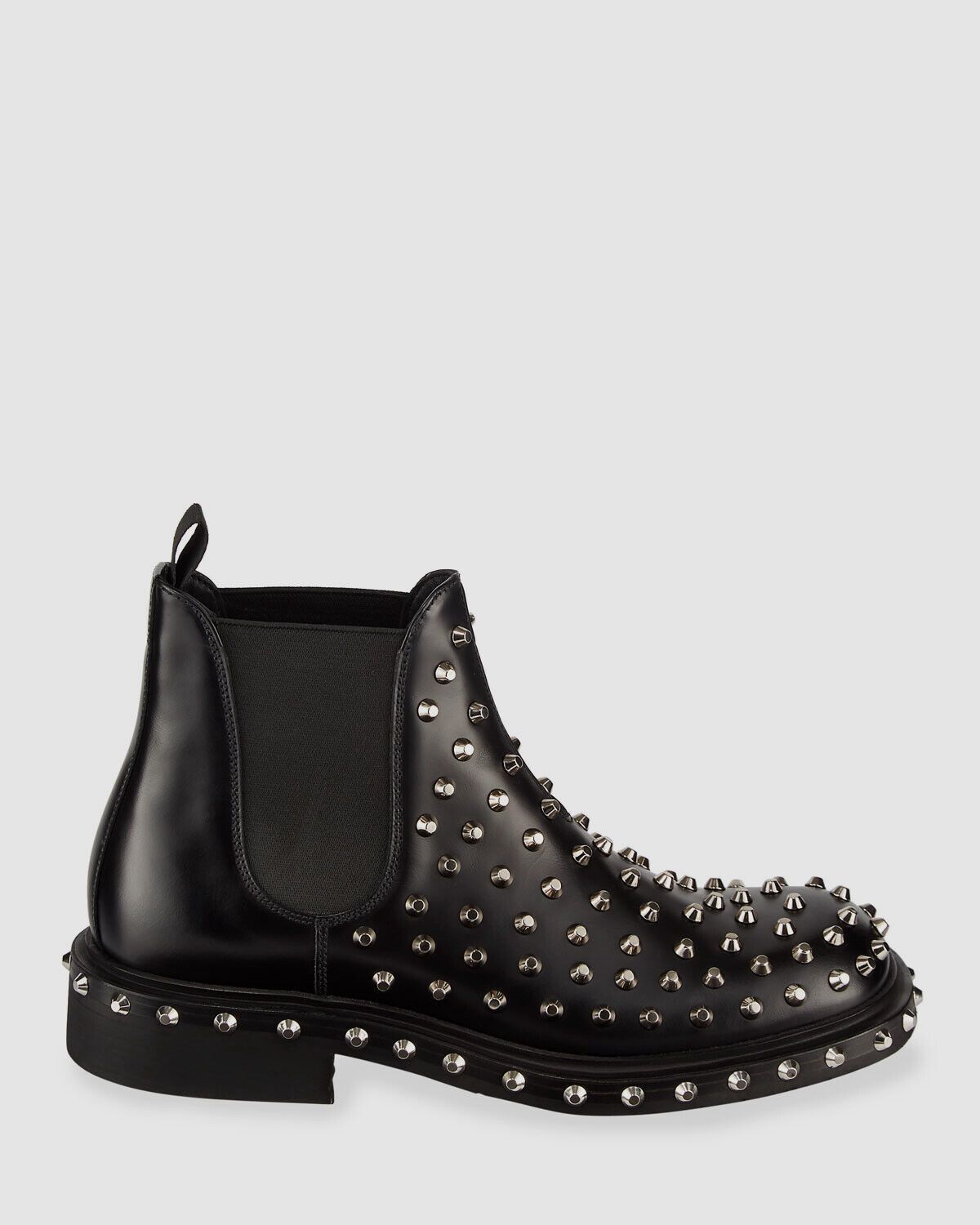 Prada Tronchetti Studded Chelsea Boot Shoes in Black Size US 11.5 / EU 44-45 - 3 Thumbnail