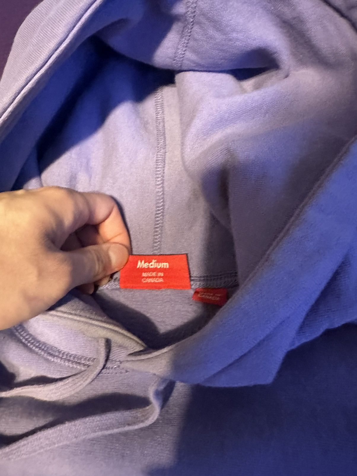 Supreme Supreme purple S logo Size US M / EU 48-50 / 2 - 4 Thumbnail