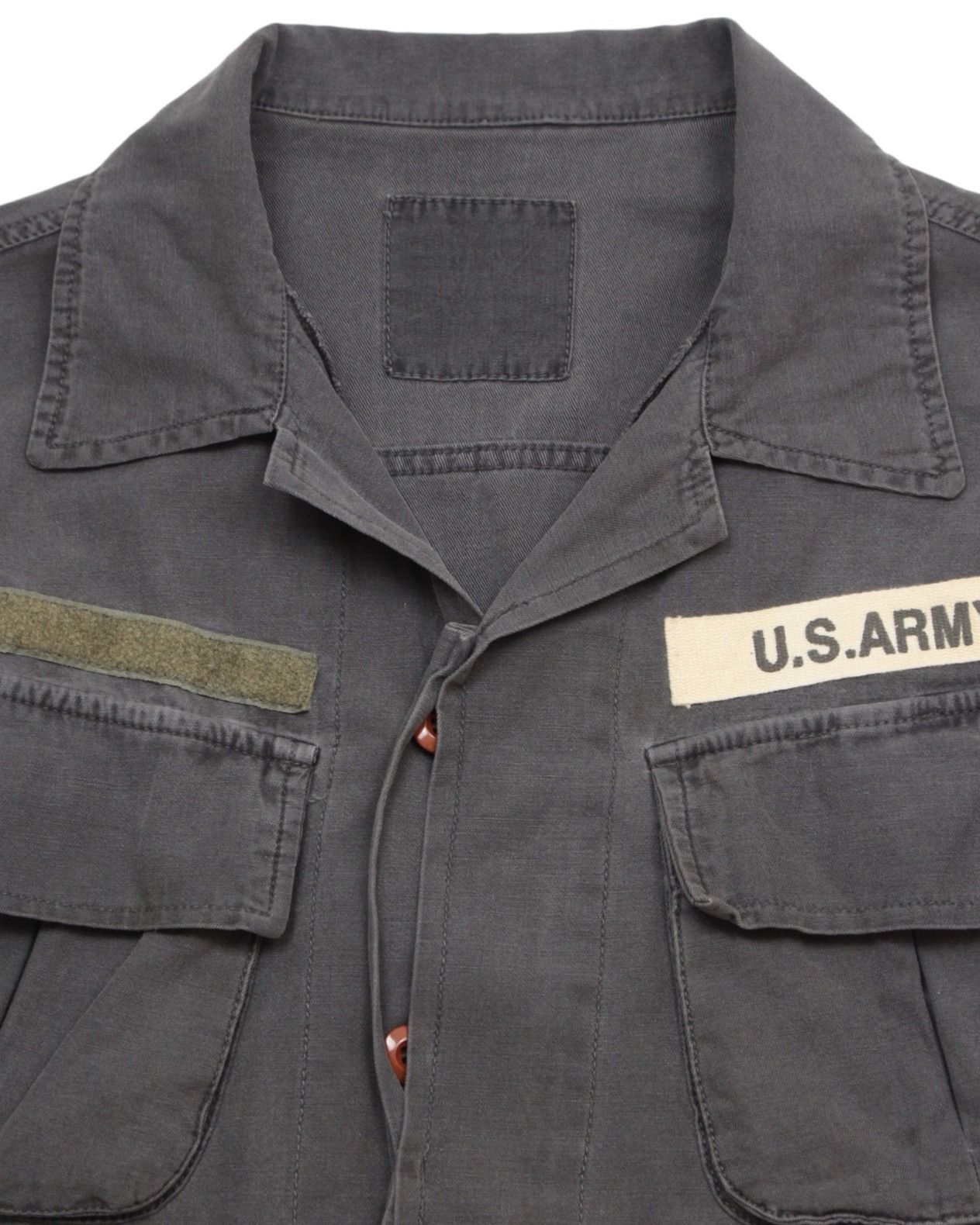 Vintage 2000S JAPANESE MADE 4-POCKET SHIRT JACKET “U.S. ARMY” BADGE Size US M / EU 48-50 / 2 - 2 Thumbnail