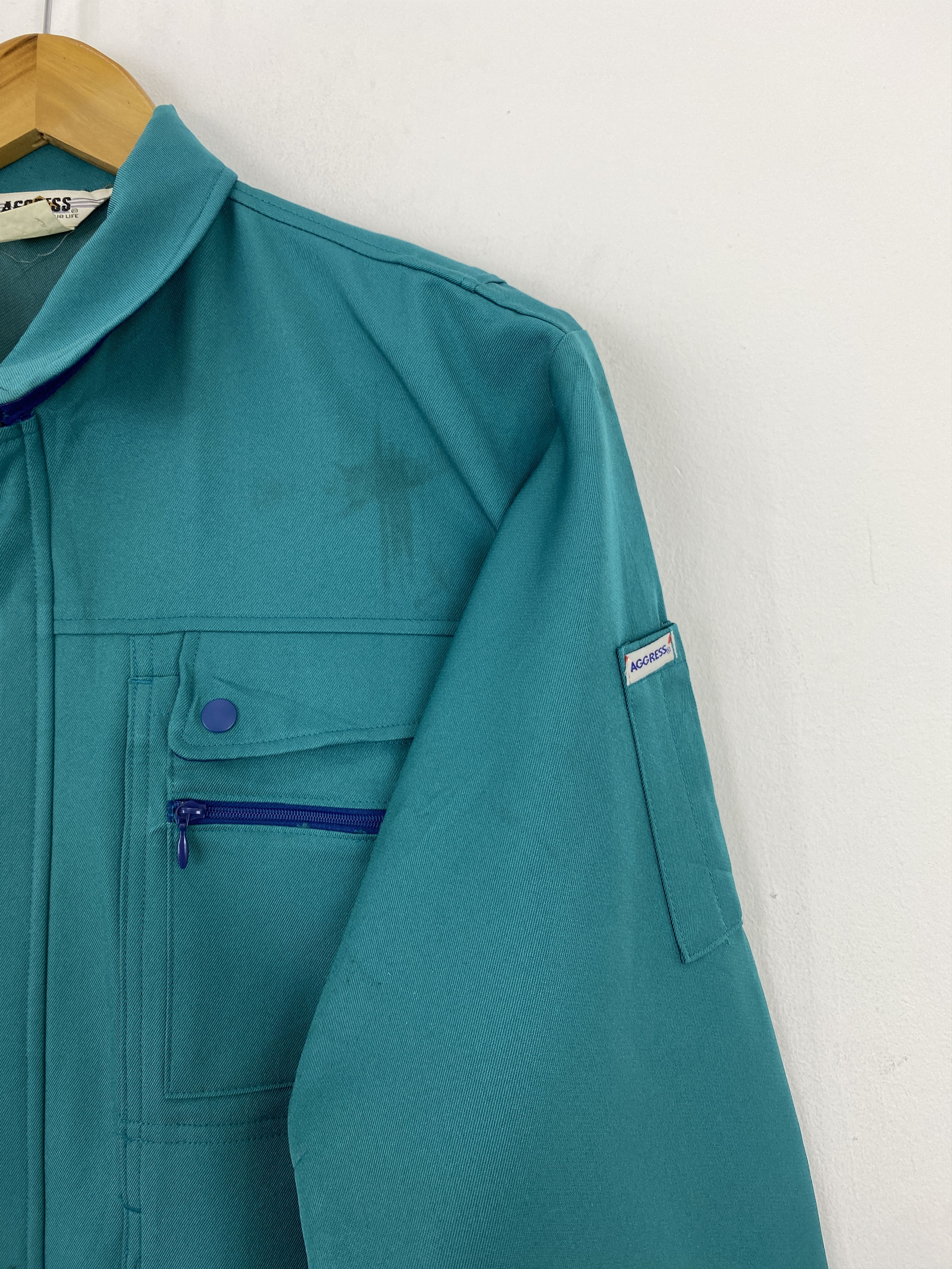 Japanese Brand Vintage Japanese Brand Denim Workers Jacket J1783 Size US L / EU 52-54 / 3 - 7 Thumbnail