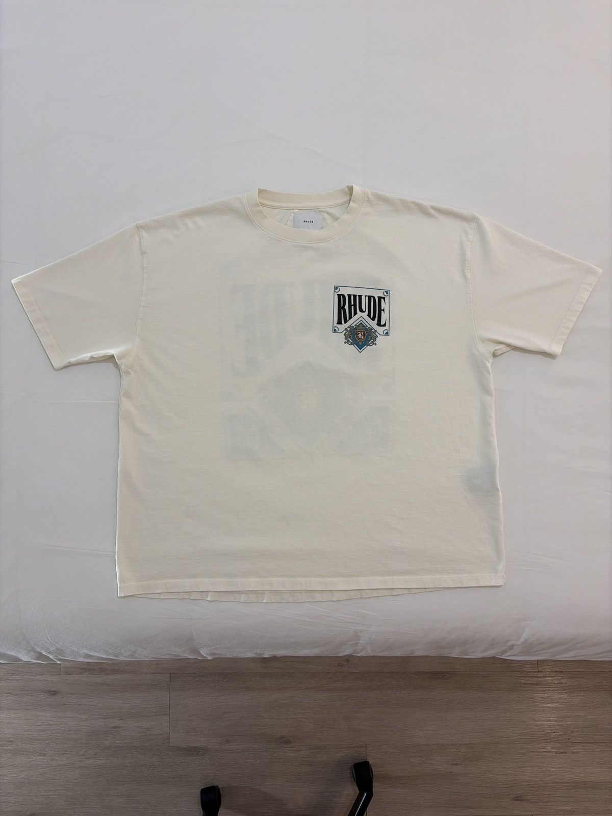 Rhude Rhude ‘Card’ Crest Logo Tee Size US XL / EU 56 / 4 - 2 Thumbnail