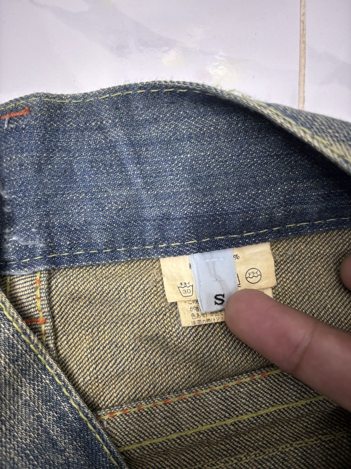 14th Addiction × If Six Was Nine × KMRii FLARE RUSTY RIPPED THRASHED AGATE LABEL MUD WASH DENIM JEANS Size US 32 / EU 48 - 14 Thumbnail