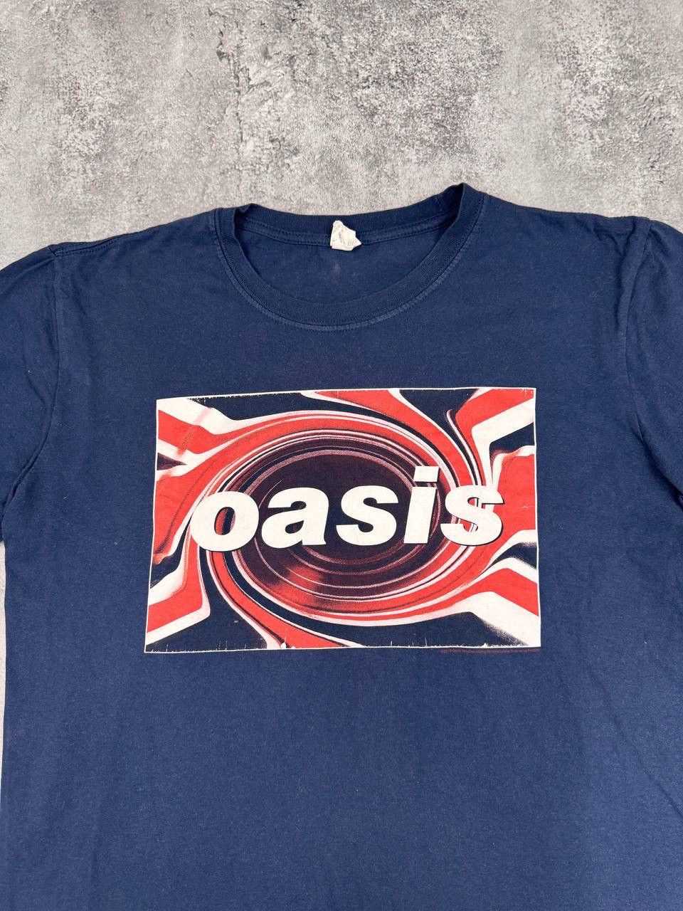 Other Oasis Band GildanMen Cotton T- Shirt Navy Size L Size US L / EU 52-54 / 3 - 2 Thumbnail