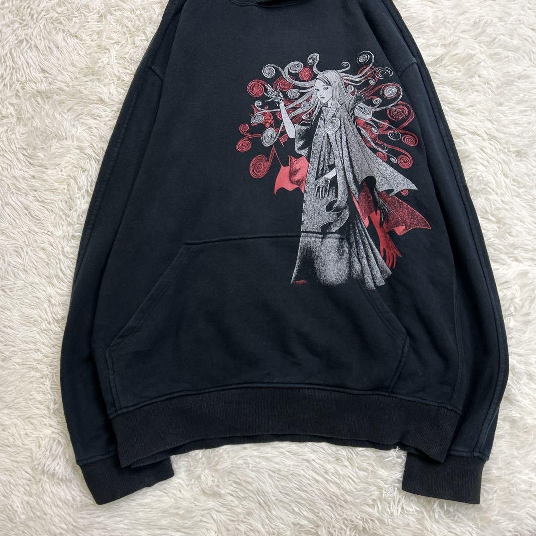 トップス S'YTE junji ito UZUMAKI kirie HOODIE 4 Yohji Yamamoto S'YTE junji ito UZUMAKI kirie HOODIE 4 S'YTE junji