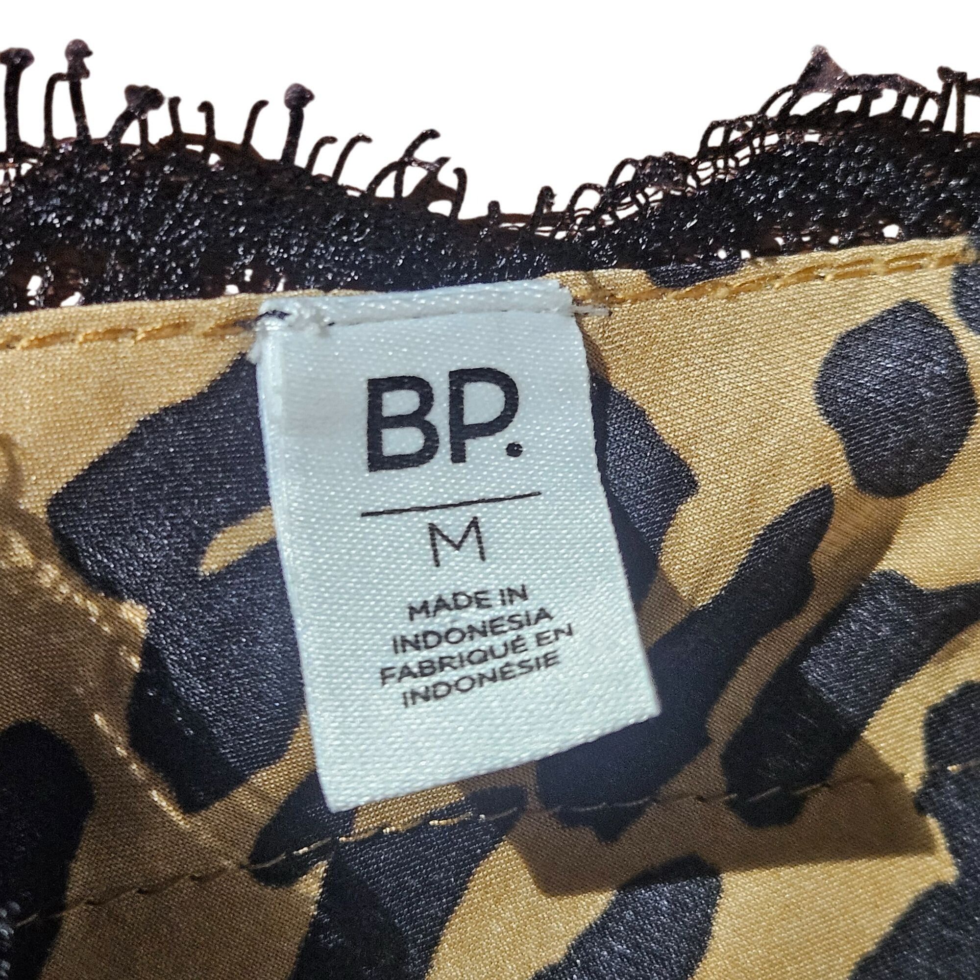 Other BP Women's Leopard Lace Camisole Top Med Y2K Indie Sleaze Da Size M / US 6-8 / IT 42-44 - 4 Thumbnail