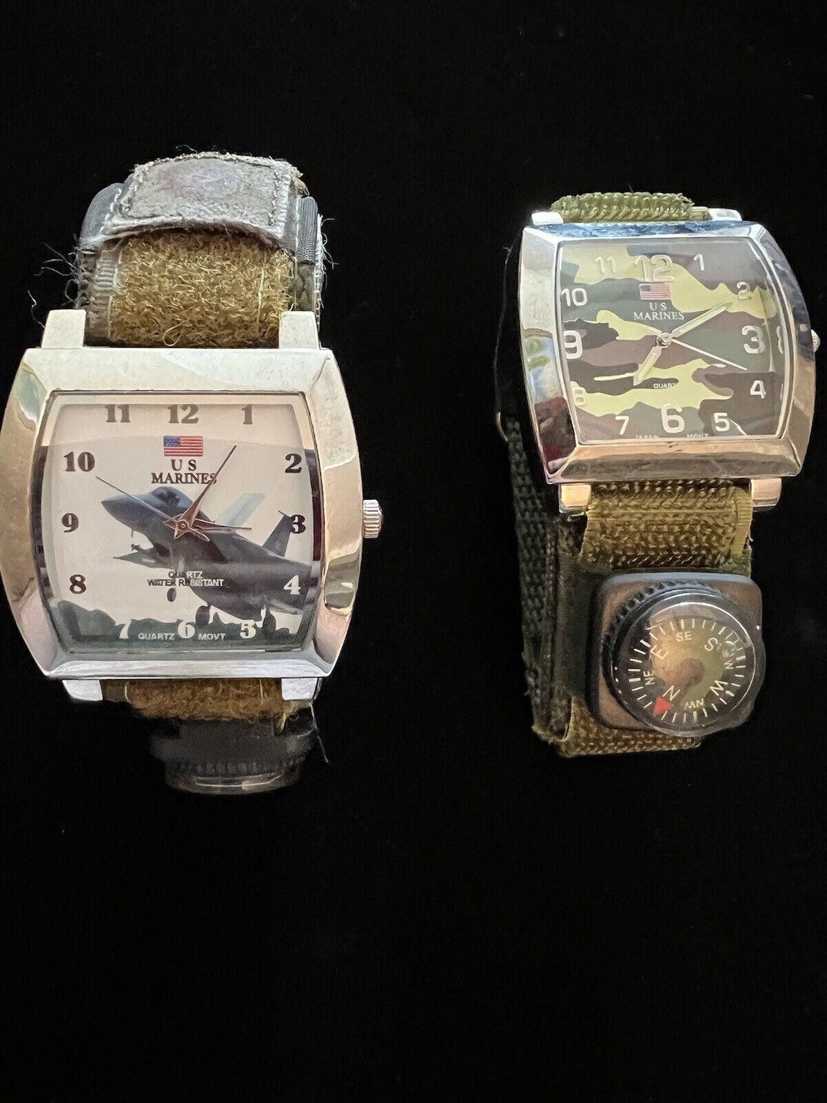 Designer 2 US Marine Watches New Batteries Working Size ONE SIZE - 1 Thumbnail