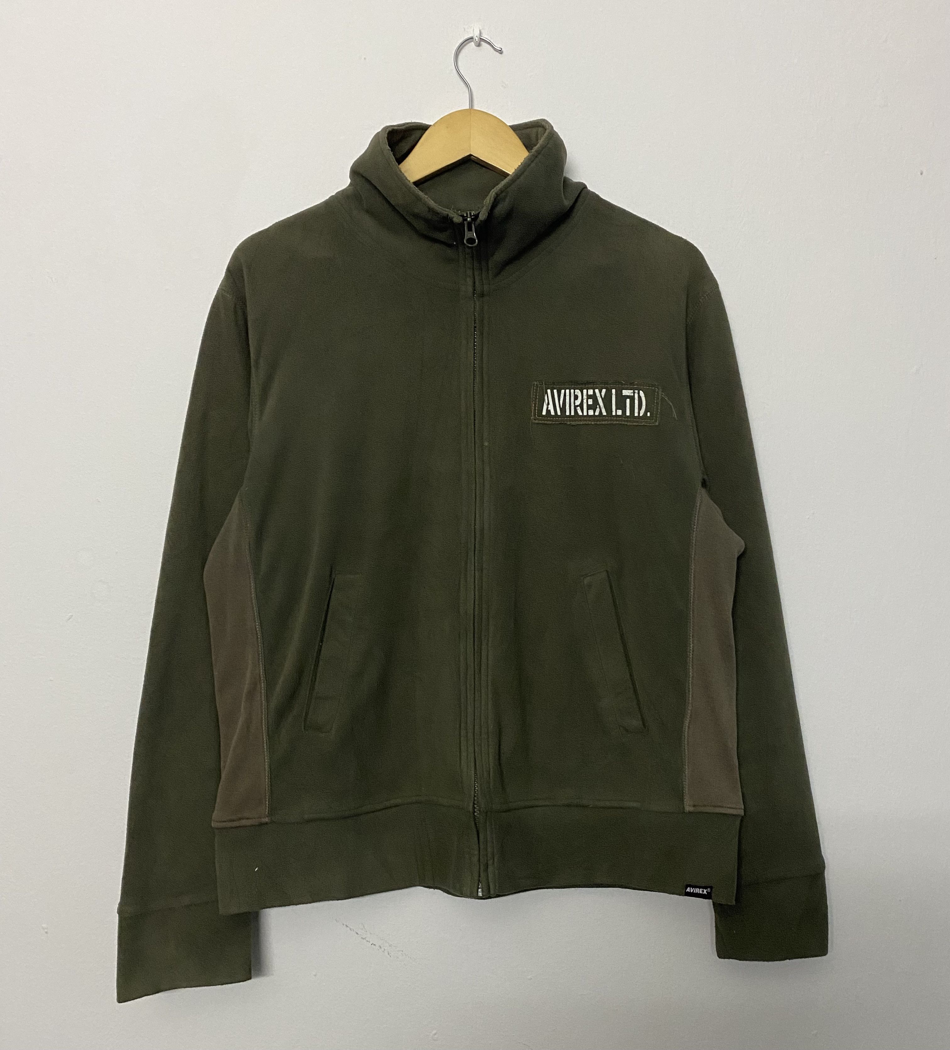 Avirex VTG Avirex LTD "Air Force" Military Fleece Zip-Up Jacket Size US L / EU 52-54 / 3 - 2 Thumbnail