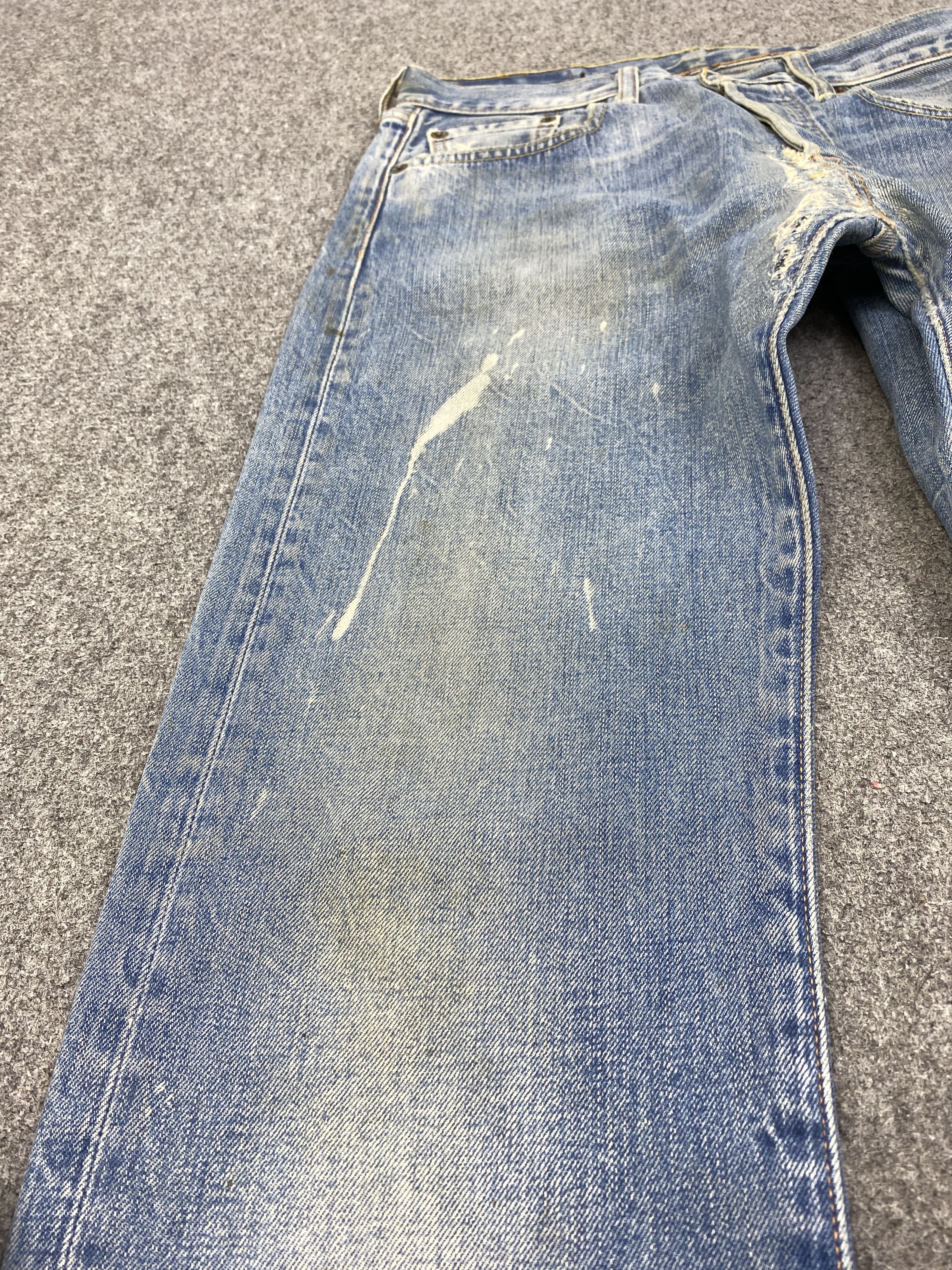 Levi's Vintage Levis 501 Faded Blue Jeans DP2841 Size US 29 - 12 Thumbnail