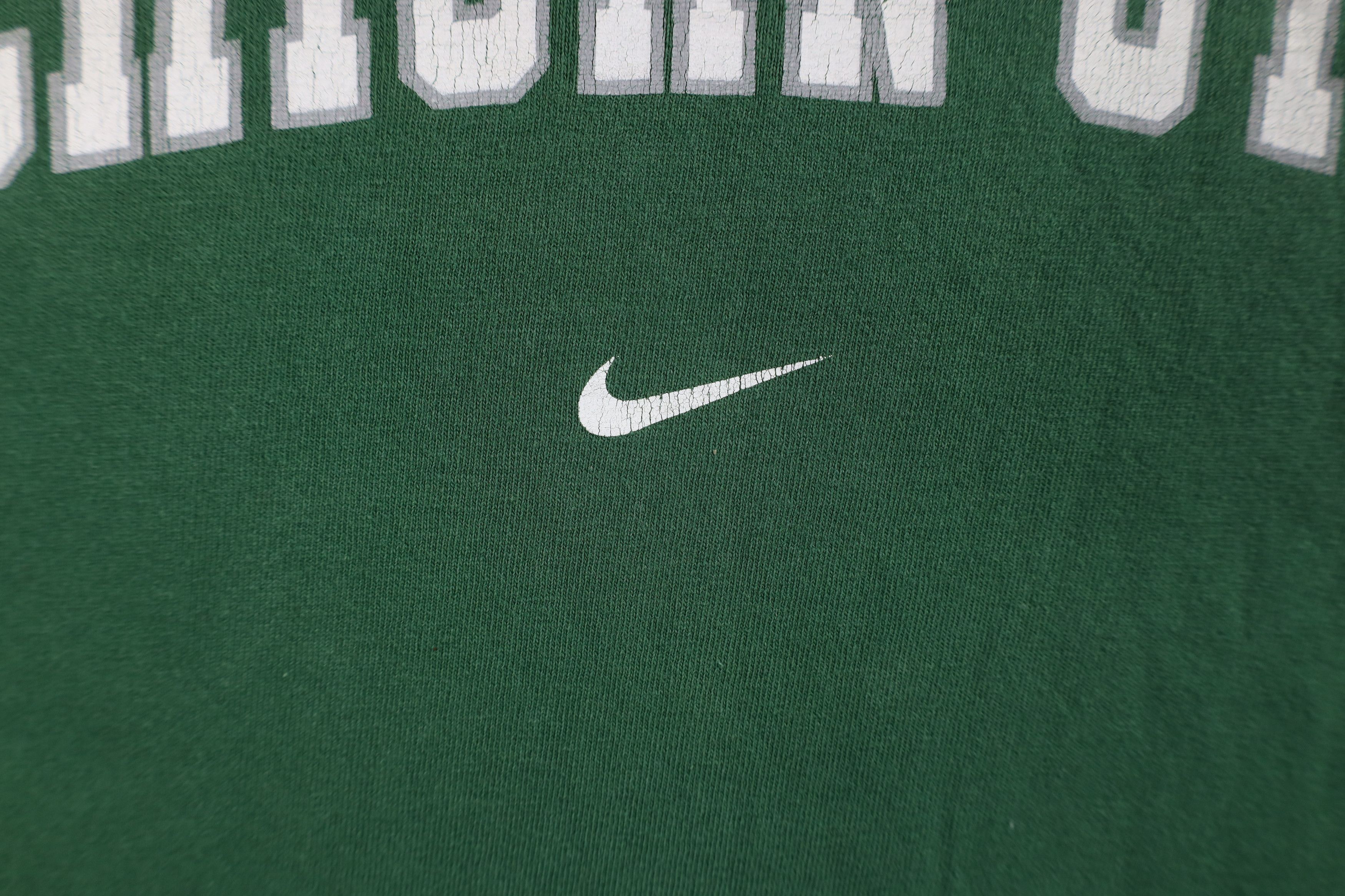 Nike Vintage Nike Center Swoosh Michigan State University T-Shirt Size US L / EU 52-54 / 3 - 5 Thumbnail