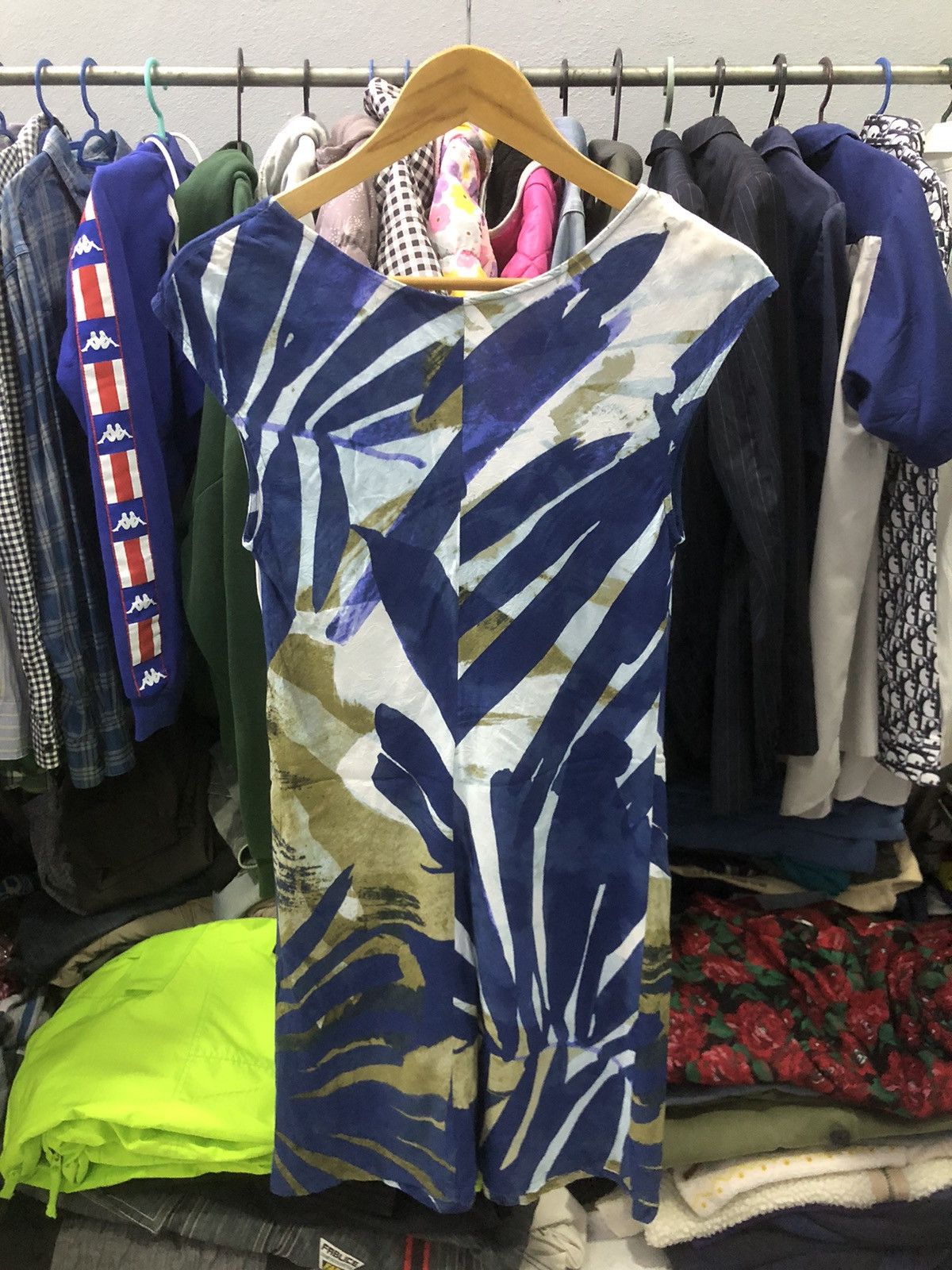 Jams World × Vintage Jams world mini dress hawaiian floral 100% rayon Size XS / US 0-2 / IT 36-38 - 8 Thumbnail