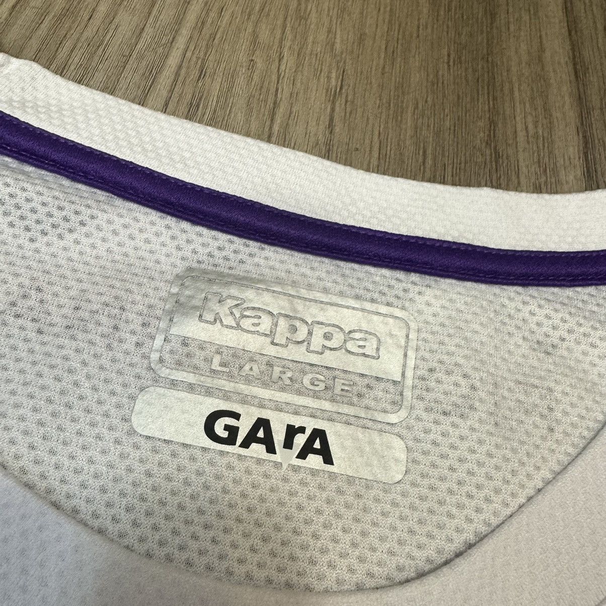 Kappa Fiorentina 24/25 white colour training jersey (Bnwt) Size US L / EU 52-54 / 3 - 5 Thumbnail
