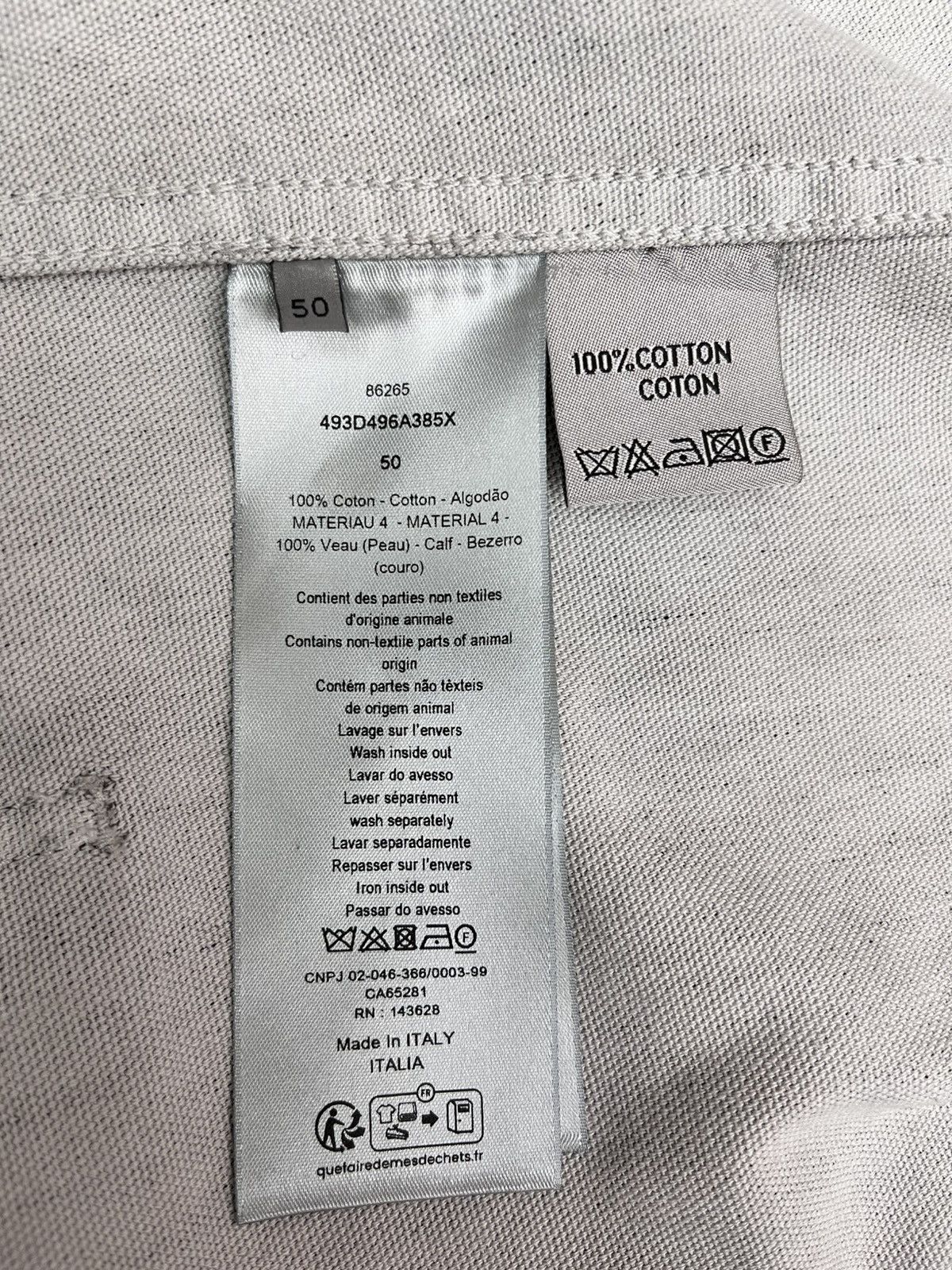 Dior × Stone Island Cotton canvas jacket rare new condition Size US M / EU 48-50 / 2 - 15 Thumbnail
