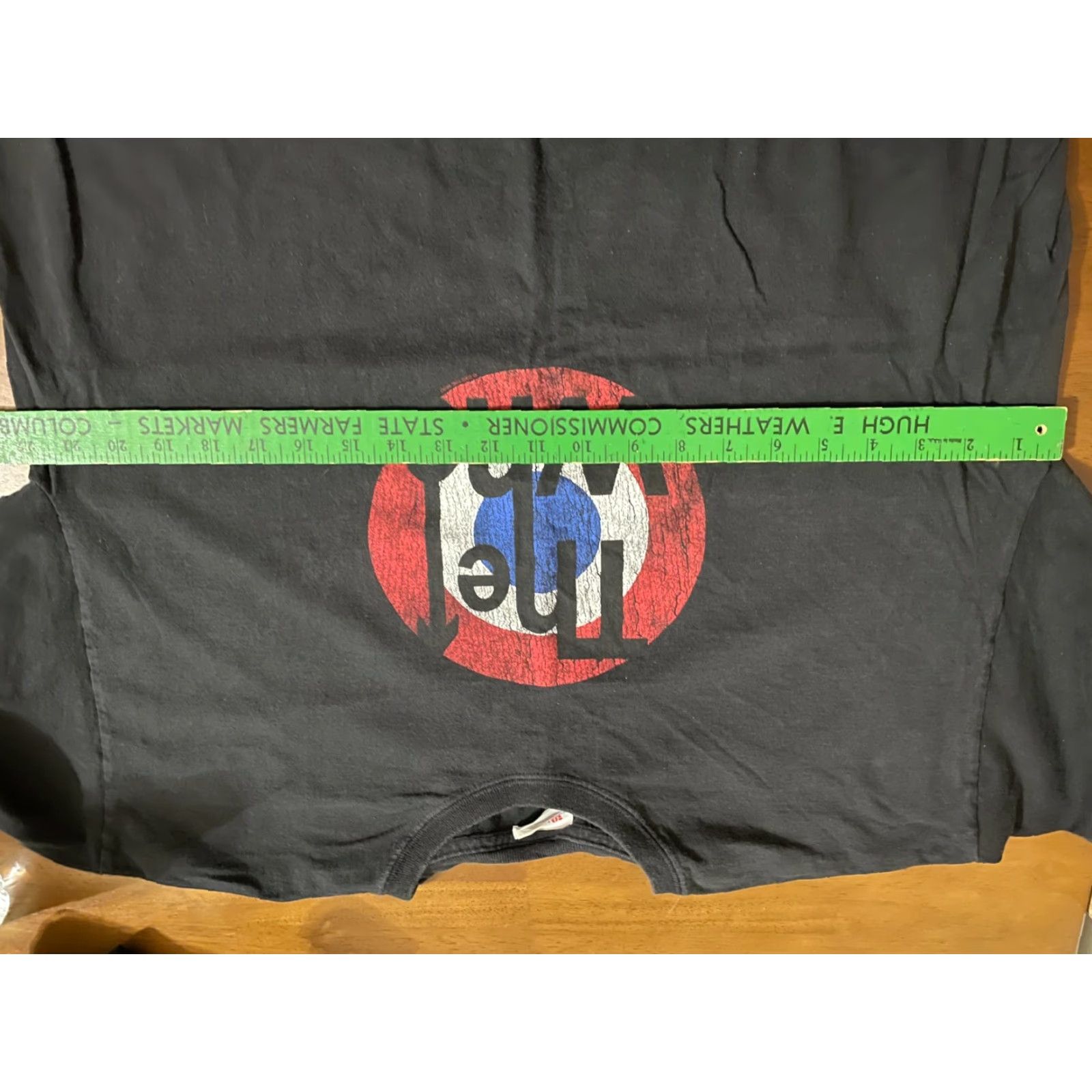Hanes VINTAGE The who rock band 2010 T-Shirt Hanes Heavy Weight Black XL Shirt Men Short Sleeve Crew Neck 90s Band Music Logo Hero Unofficial Size US XL / EU 56 / 4 - 5 Thumbnail