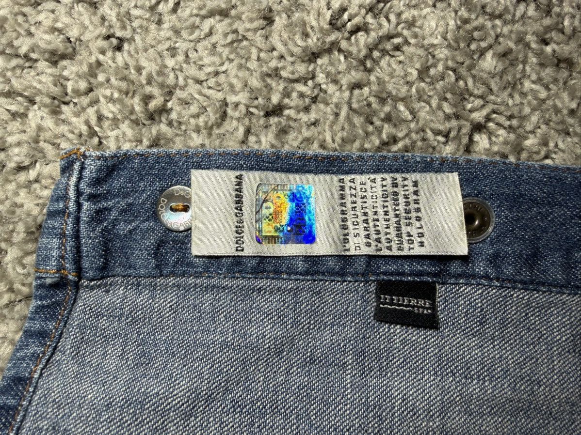 Dolce & Gabbana Dolce & Gabbana 2000s Denim Overshirt w/ Harness & Buckles Size US S / EU 44-46 / 1 - 13 Thumbnail