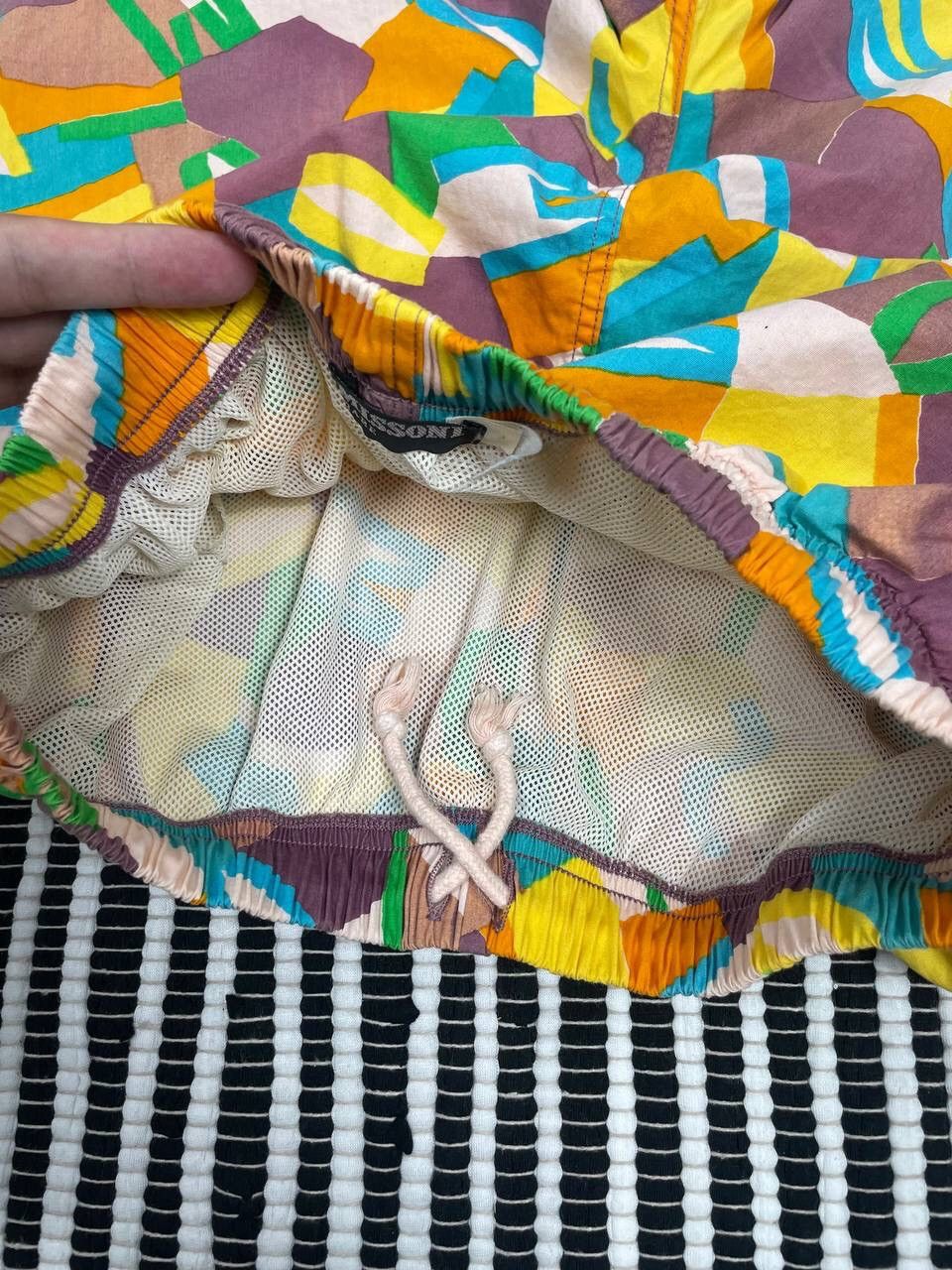 Missoni Vintage 90s Missoni Mare Swim Shorts Y2K Size US 34 / EU 50 - 6 Thumbnail