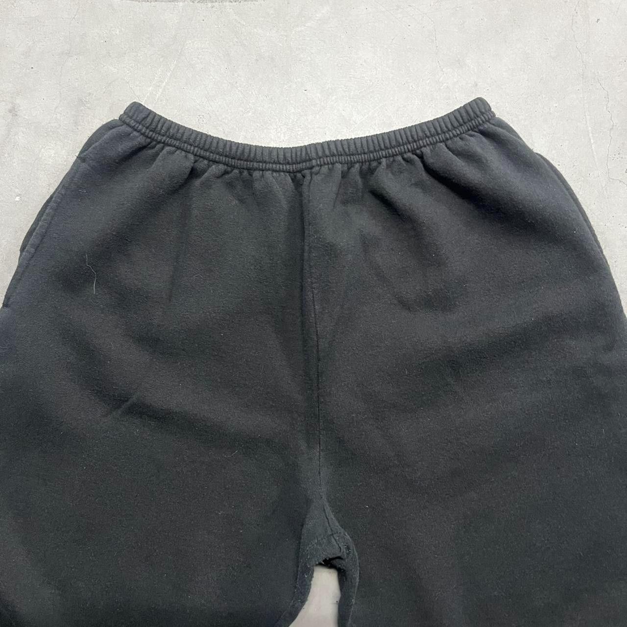 Vintage Crazy Vintage Y2K/2000s Black Grunge Sweatpants! Size US 34 / EU 50 - 3 Thumbnail