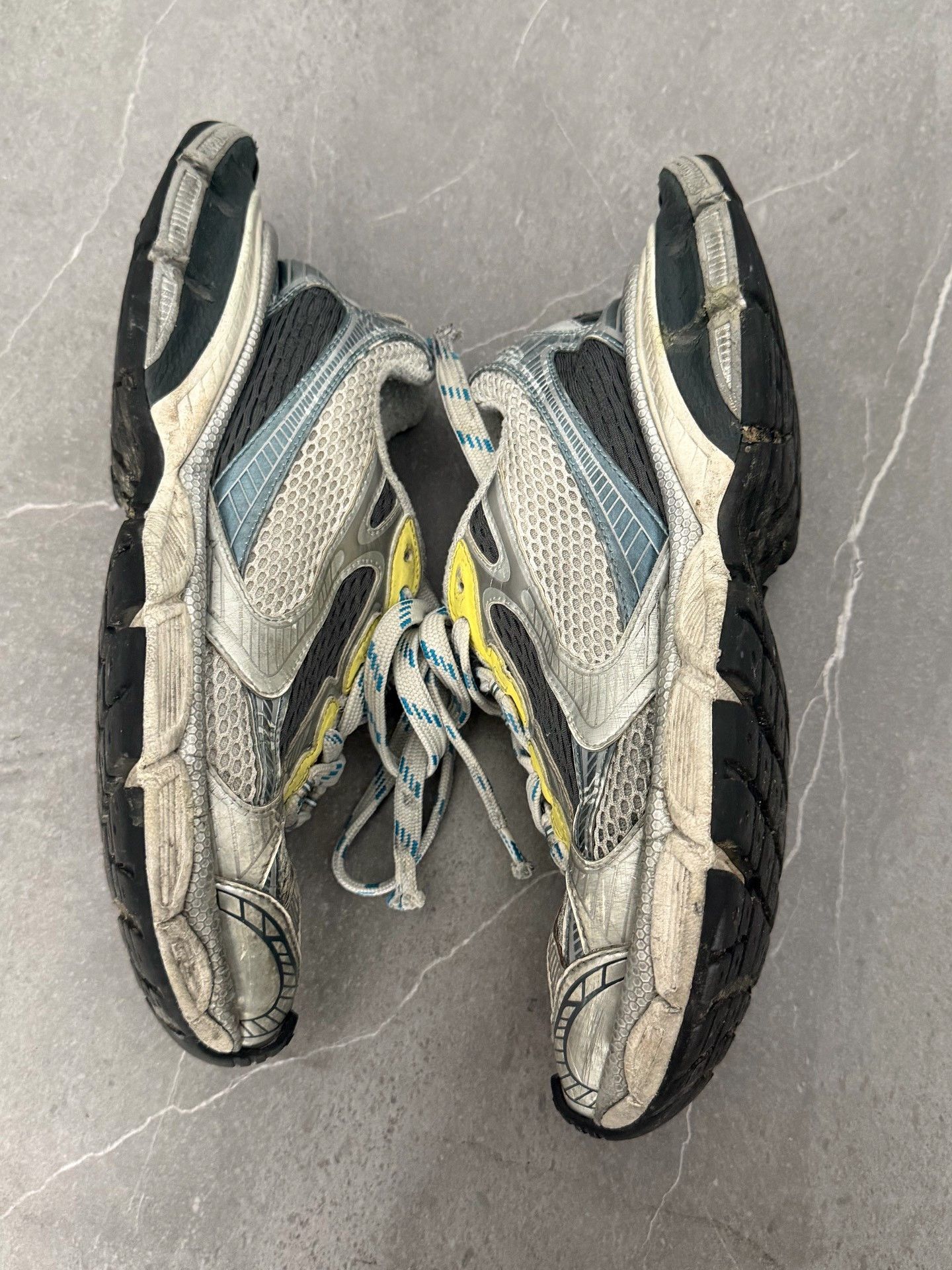 Balenciaga Balenciaga 3XL Gray Blue Dad Shoes Size US 8 / EU 41 - 2 Thumbnail