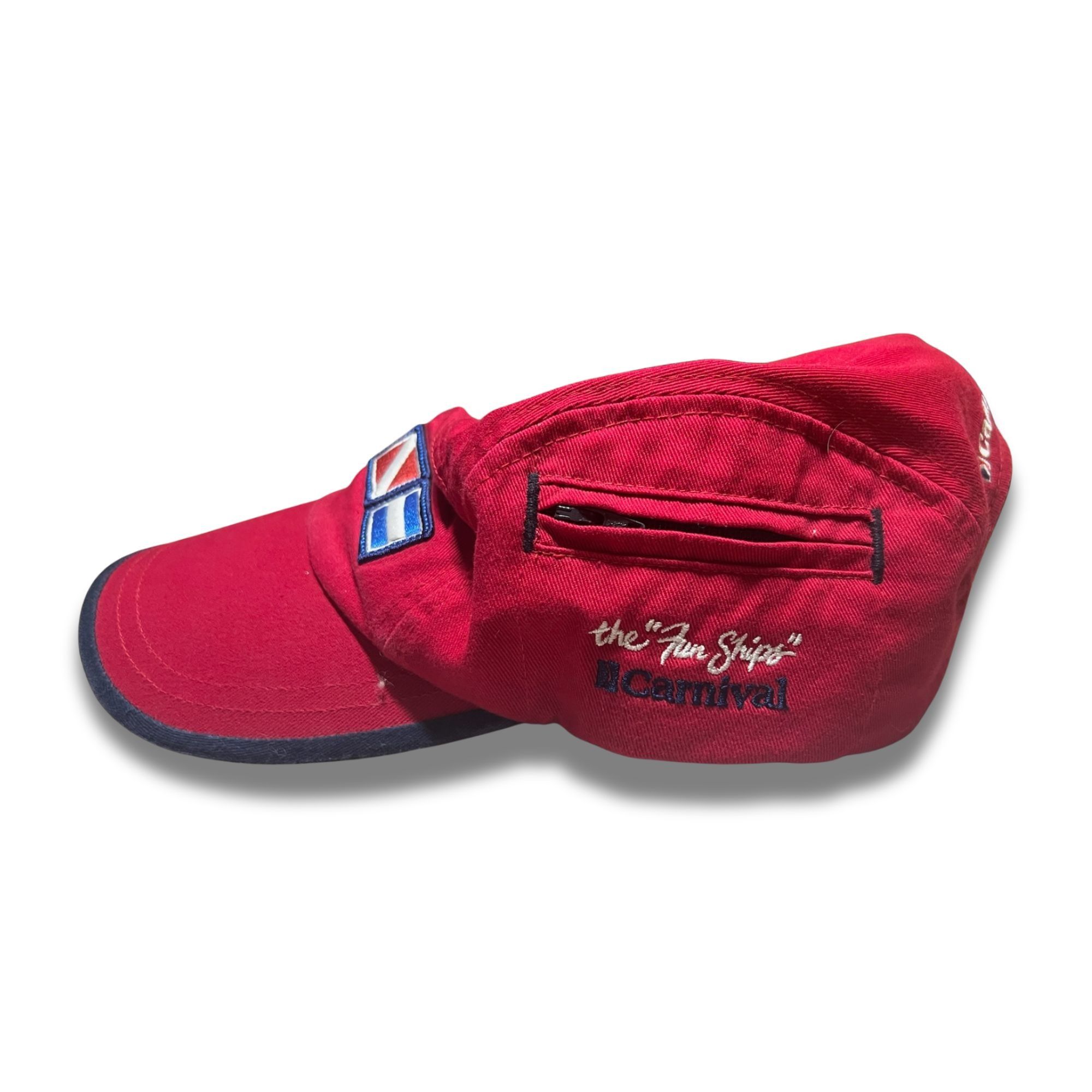 Gear for Sports Gear For Sports Carnival Spirit Snapback Cap Red & Navy Cott Size ONE SIZE - 4 Thumbnail