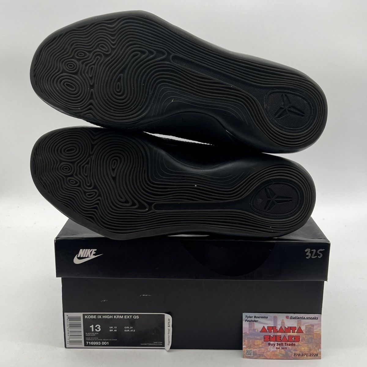 Nike Kobe 9 high black mamba Size US 13 / EU 46 - 8 Thumbnail