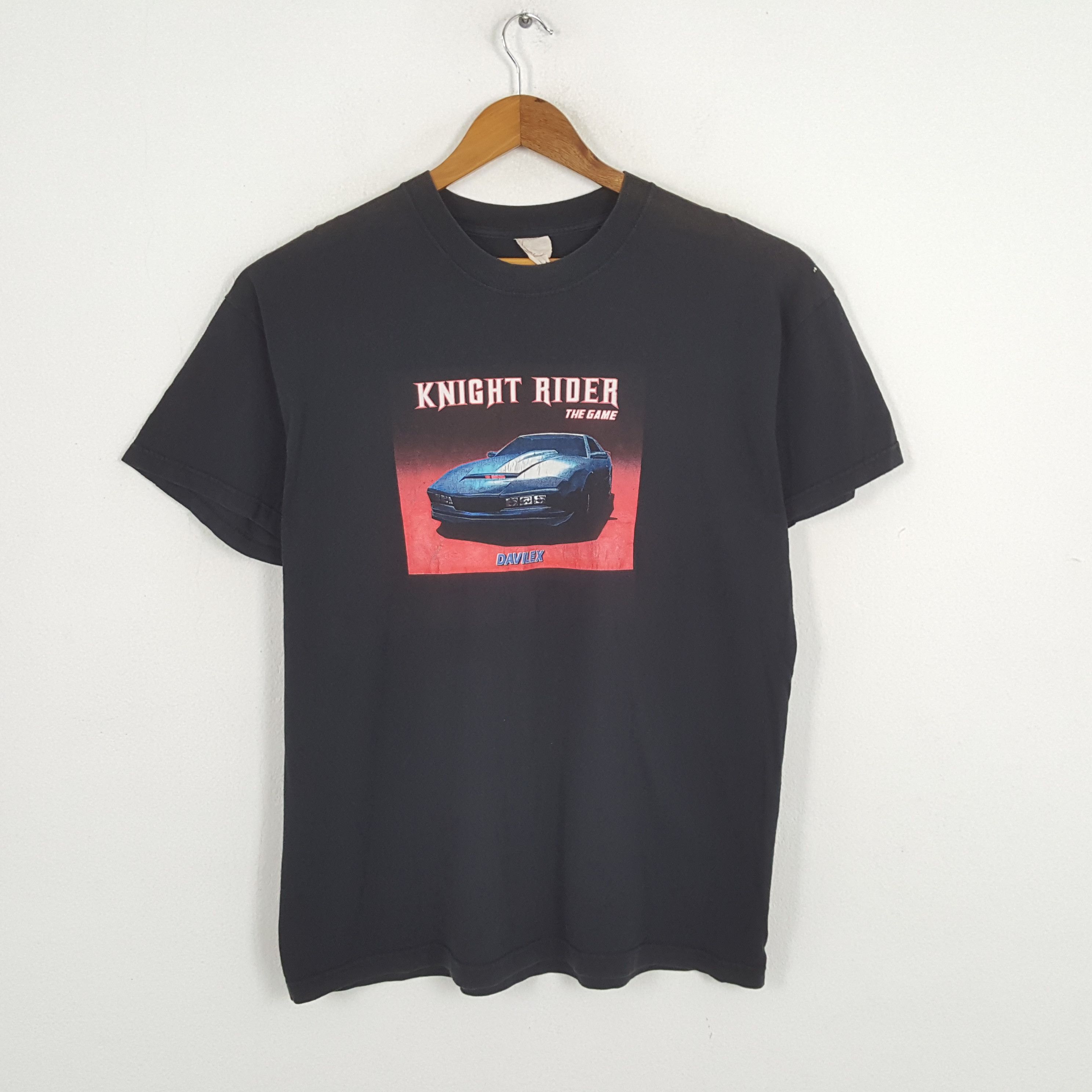 Vintage Vintage KNIGHT RIDER DAVILEX American Movies Games T-Shirts Size US XL / EU 56 / 4 - 1 Thumbnail