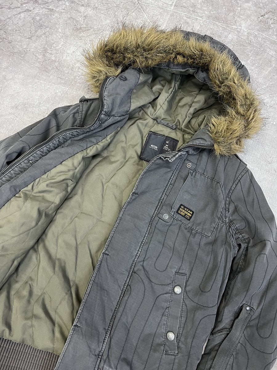 Le Grande Bleu (L.G.B.) Legrandebleu style hysteric glamour fur hood jacket utility Size US M / EU 48-50 / 2 - 7 Thumbnail