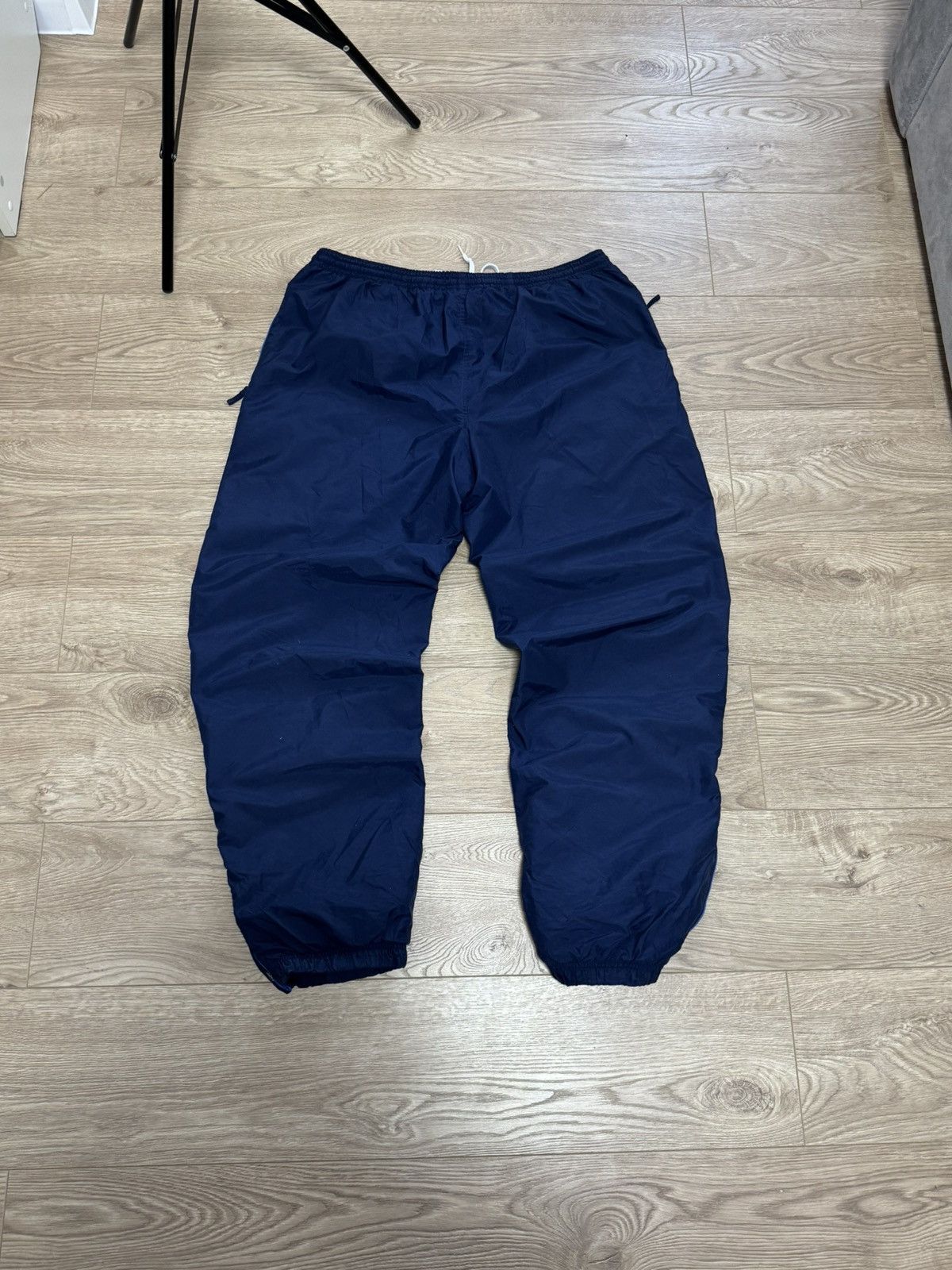 Nike Vintage Nike Nylon Y2K baggy pants navy men’s XL size Size US 34 / EU 50 - 17 Thumbnail