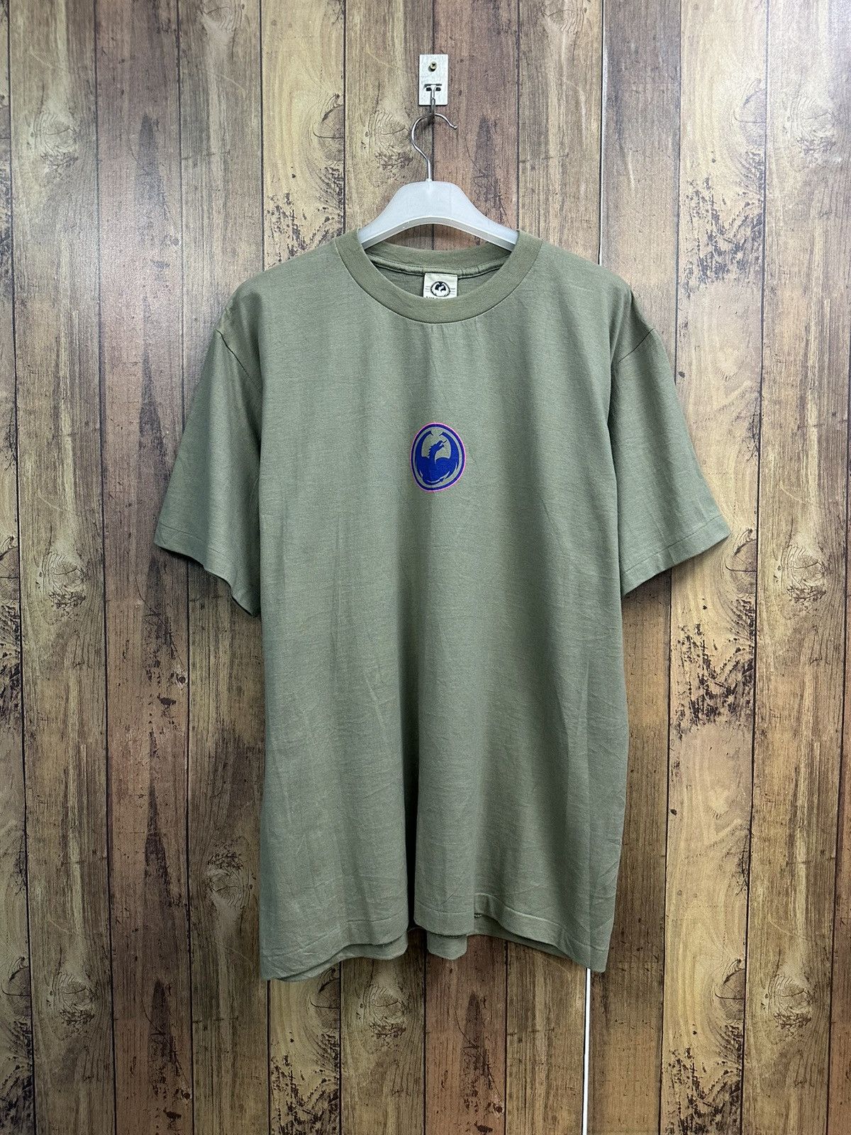 Dragonfly 90s Vintage Dragon Made In Usa Single Stitch Tshirt A533 Size US L / EU 52-54 / 3 - 3 Thumbnail