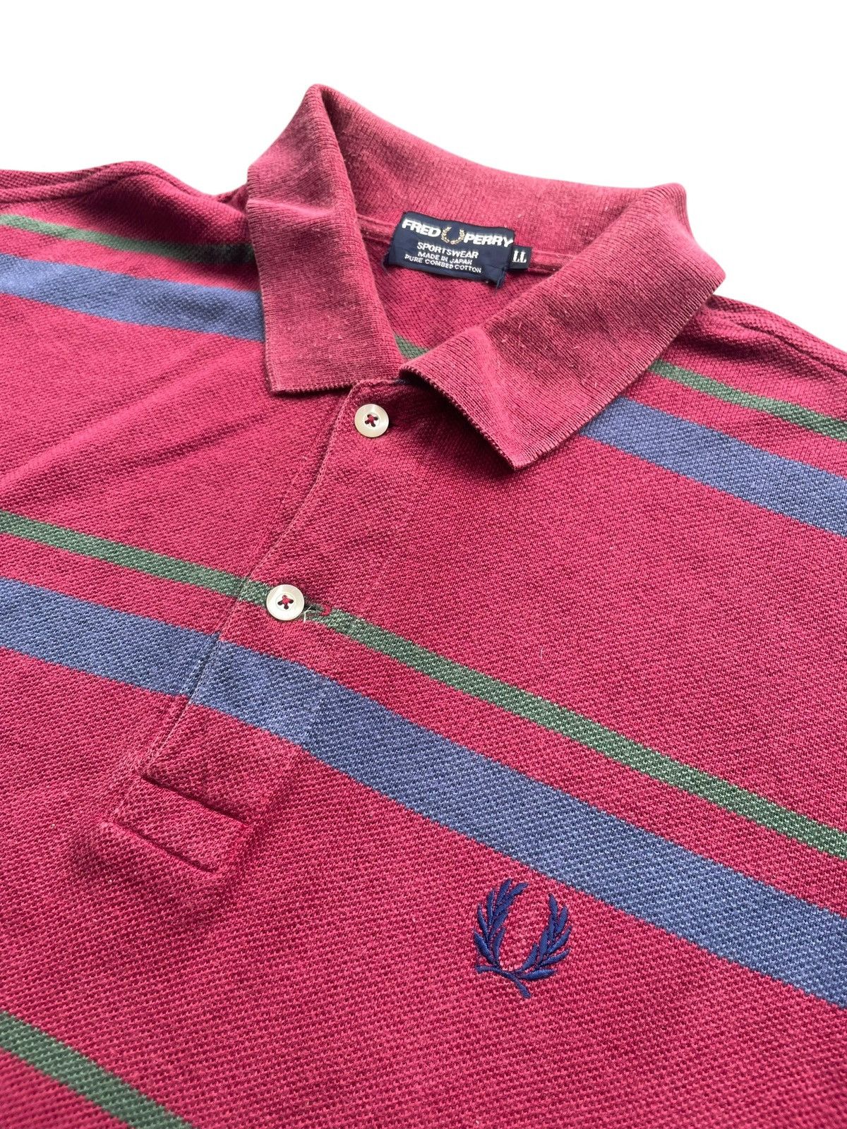 Fred Perry Vintage Fred Perry Long Sleave Size US L / EU 52-54 / 3 - 3 Thumbnail