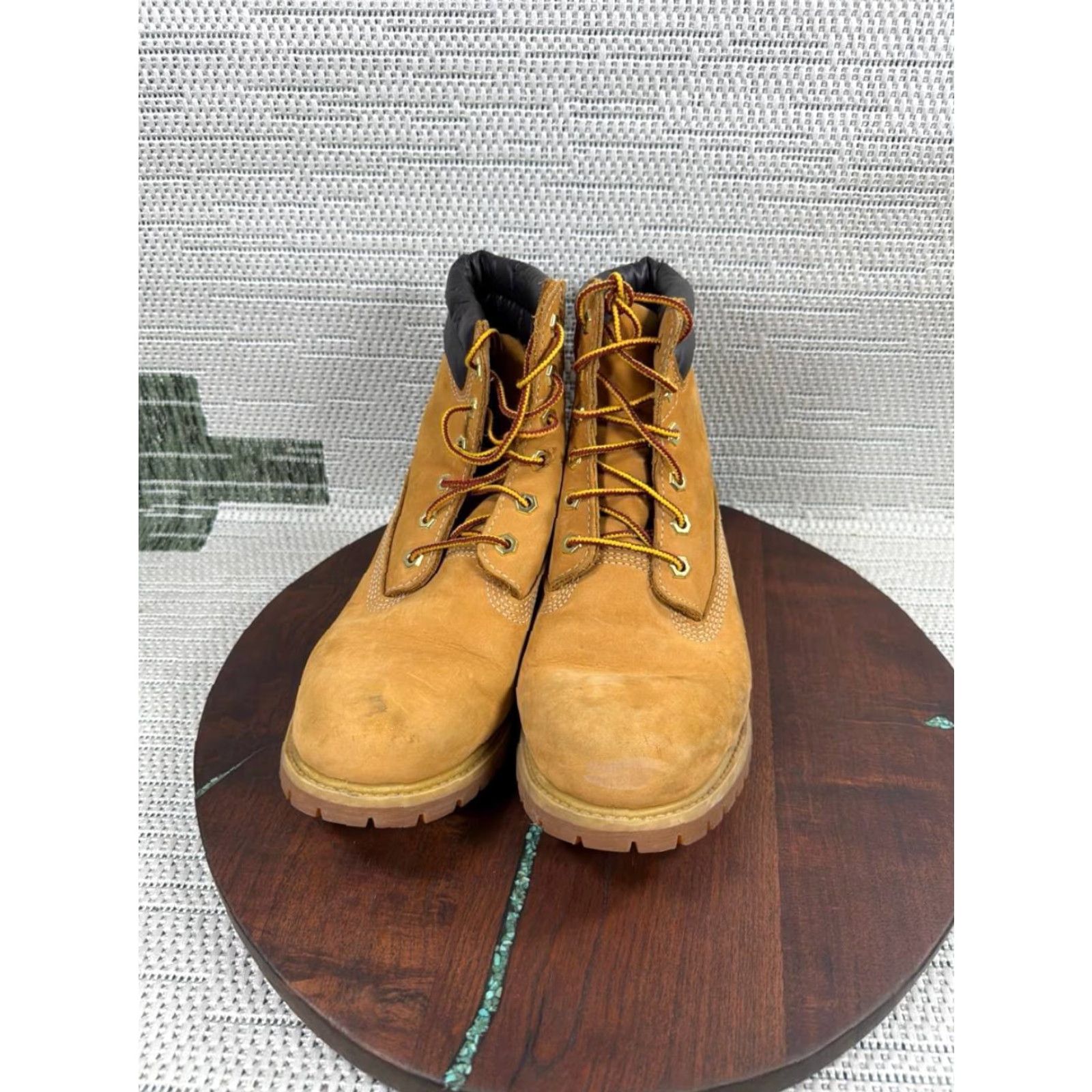 Timberland Timberland Boots Womens Size 9.5 M Waterville Double Collar Soft Toe Work Wheat Size US 10 / IT 40 - 2 Thumbnail