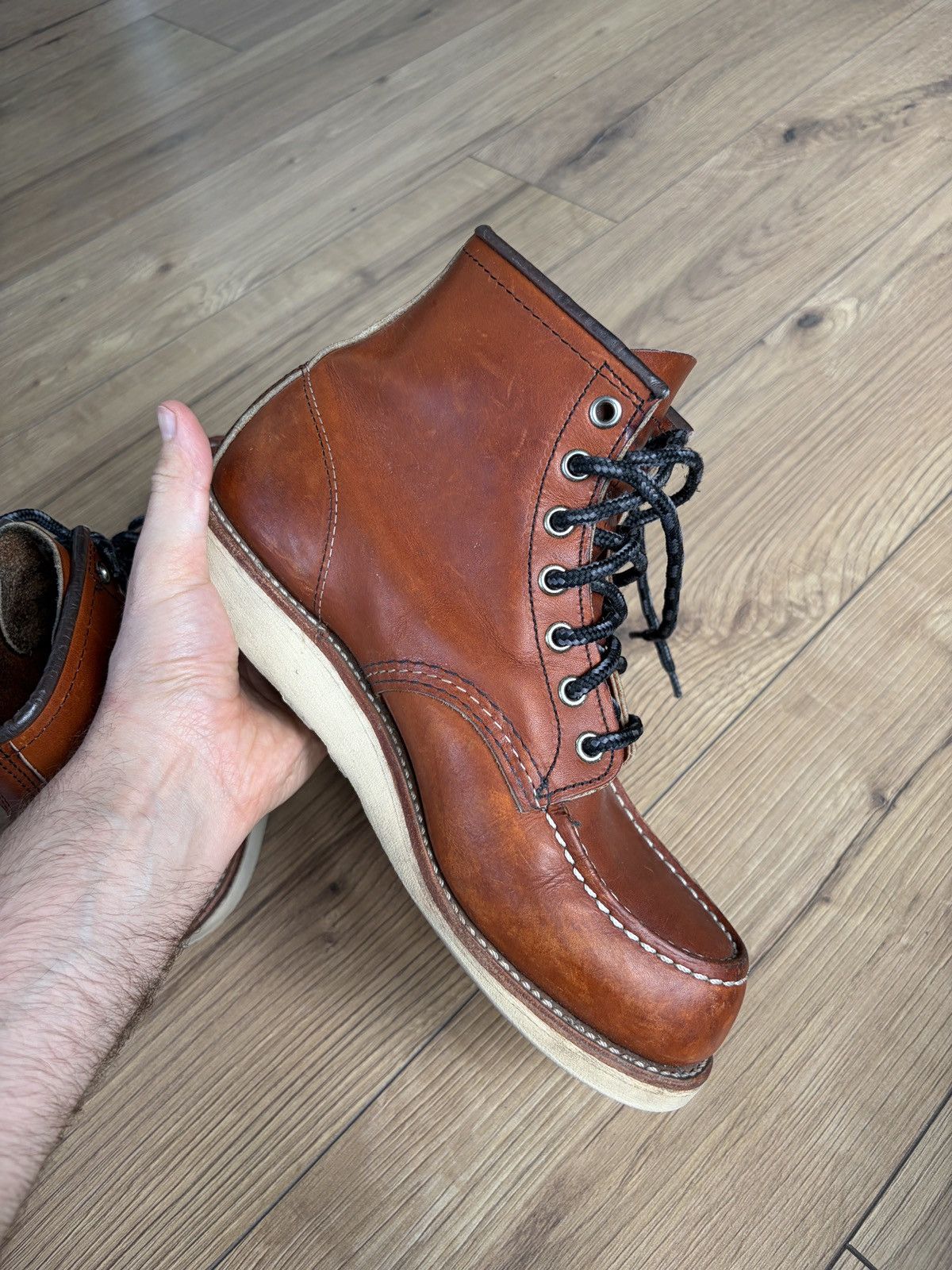 Red Wing Red Wing 875 Moc Toe Iconic Boots Size US 7.5 / EU 40-41 - 16 Thumbnail