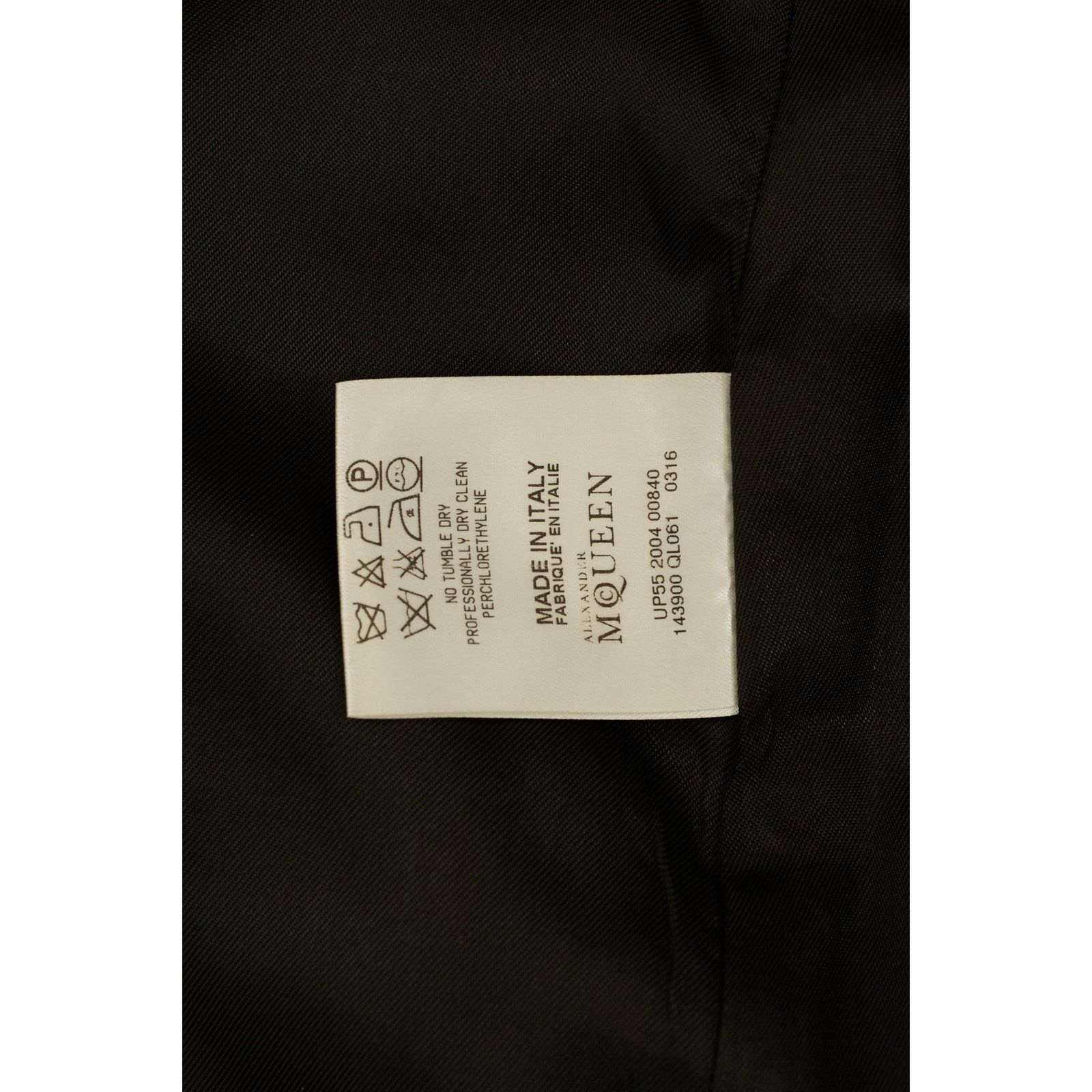 Alexander McQueen S/S 2004 Black Silk Skirt Size 30" / US 8 / IT 44 - 5 Thumbnail