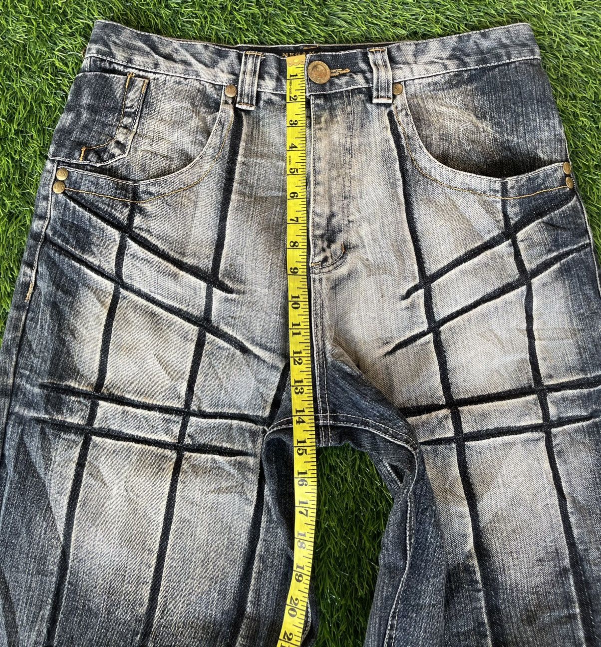 Polar Skate Co. Hype‼️Vintage🔥MEGA MAXX🔥Baggy Jnco Design Y2k Size US 36 / EU 52 - 4 Thumbnail