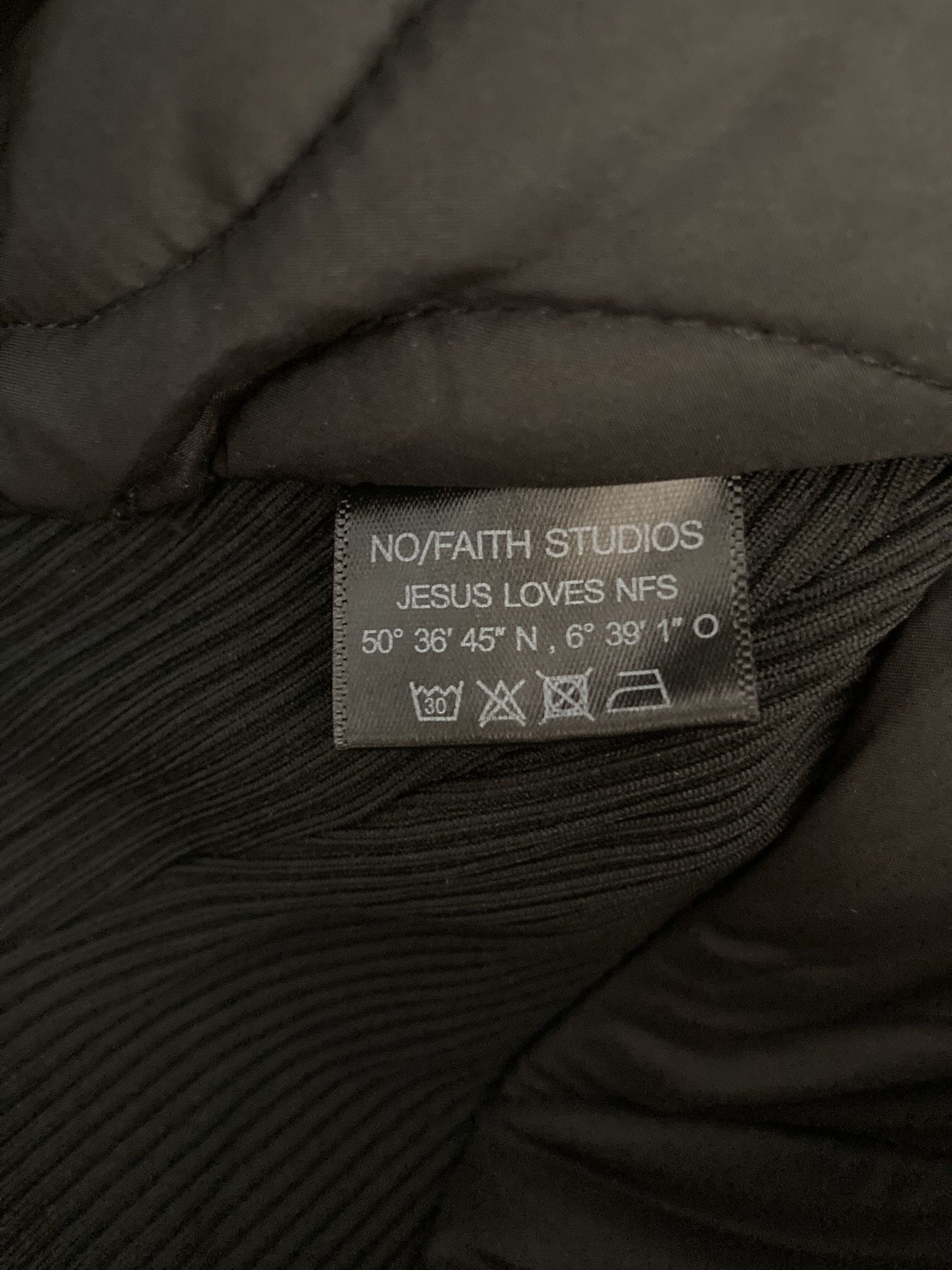 No Faith Studios No Faith Studio Bomber Back Pocket Zip Jacket Size US L / EU 52-54 / 3 - 4 Thumbnail