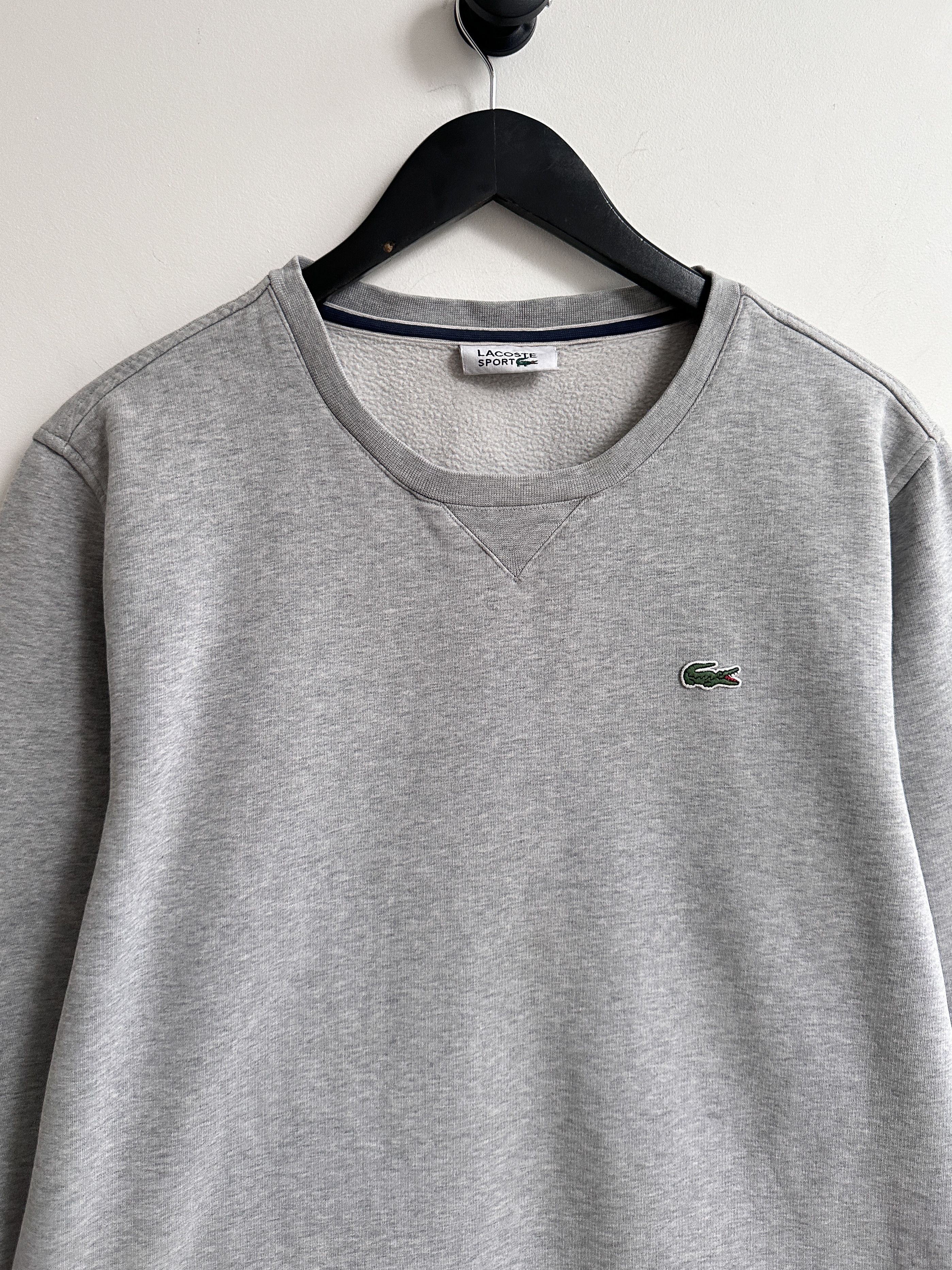 Lacoste Lacoste Gray Sweatshirt Pullover Size US S / EU 44-46 / 1 - 2 Thumbnail