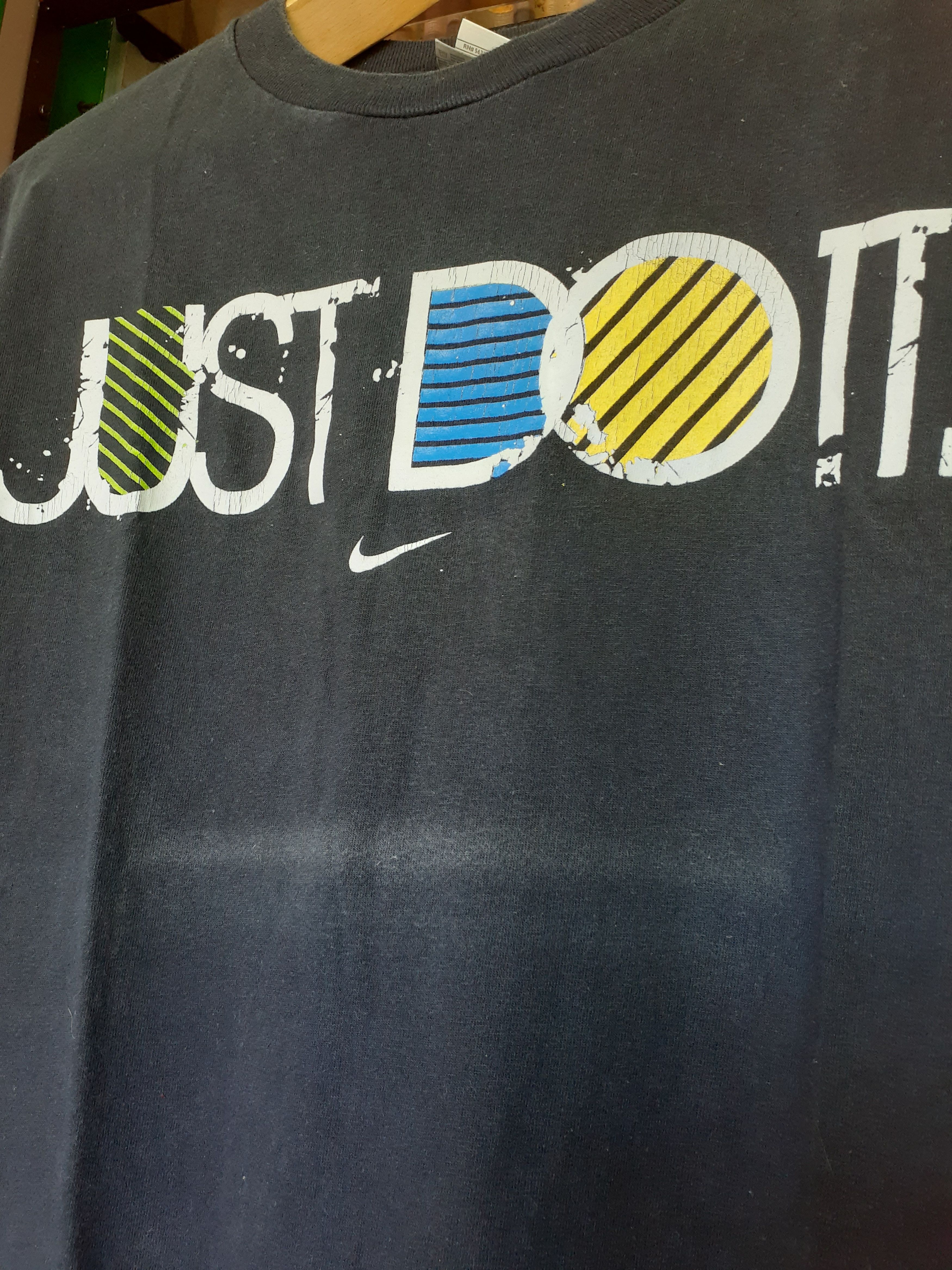 Nike × Vintage Vintage Nike Just Do It Tee Size US L / EU 52-54 / 3 - 5 Thumbnail