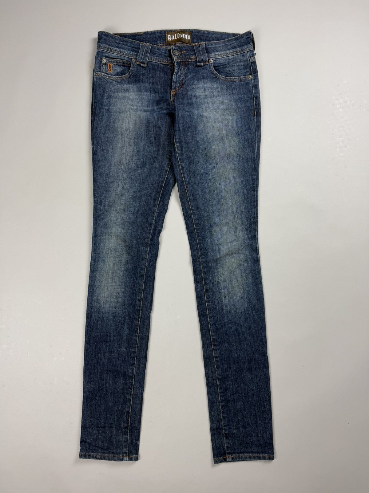 John Galliano Galliano Vintage Ladies Skinny Denim Jeans Size 29 / 43 Size 29" - 1 Thumbnail