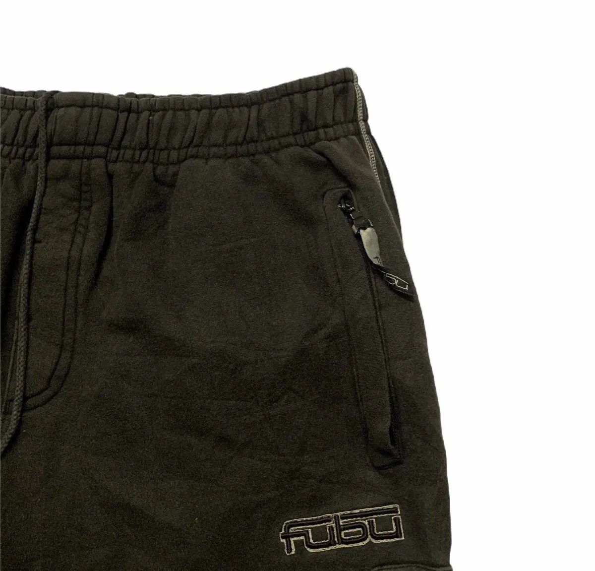 Fubu Vintage Fubu Spell Out Baggy Faded Drawstring Pants Size US 31 - 4 Thumbnail