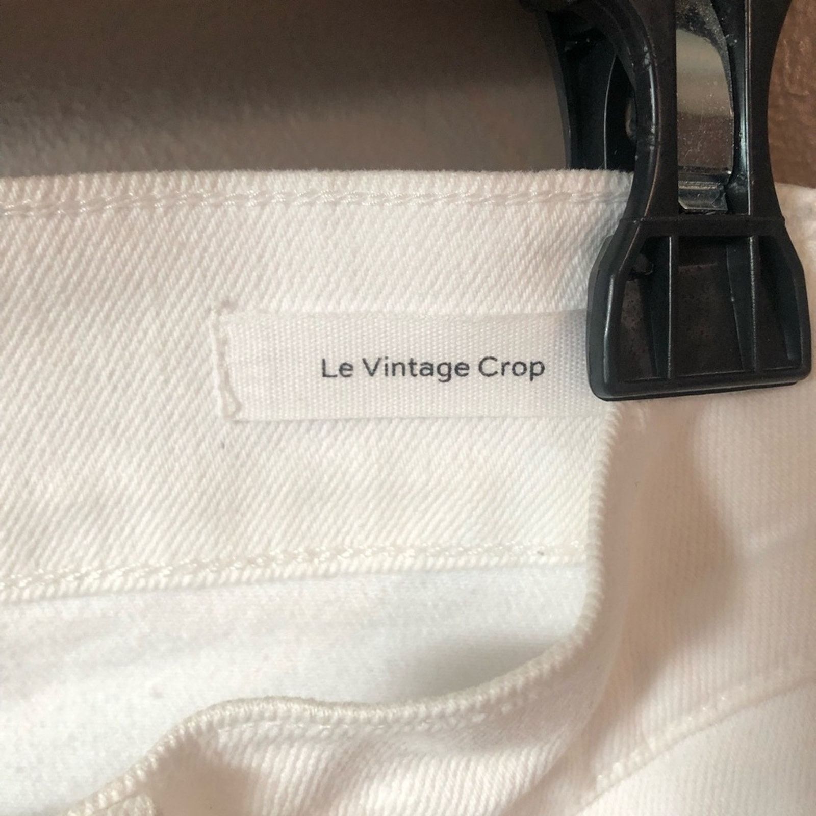 Frame Frame wide leg Jeans denim pants white le vintage Size 27" / US 4 / IT 40 - 7 Thumbnail
