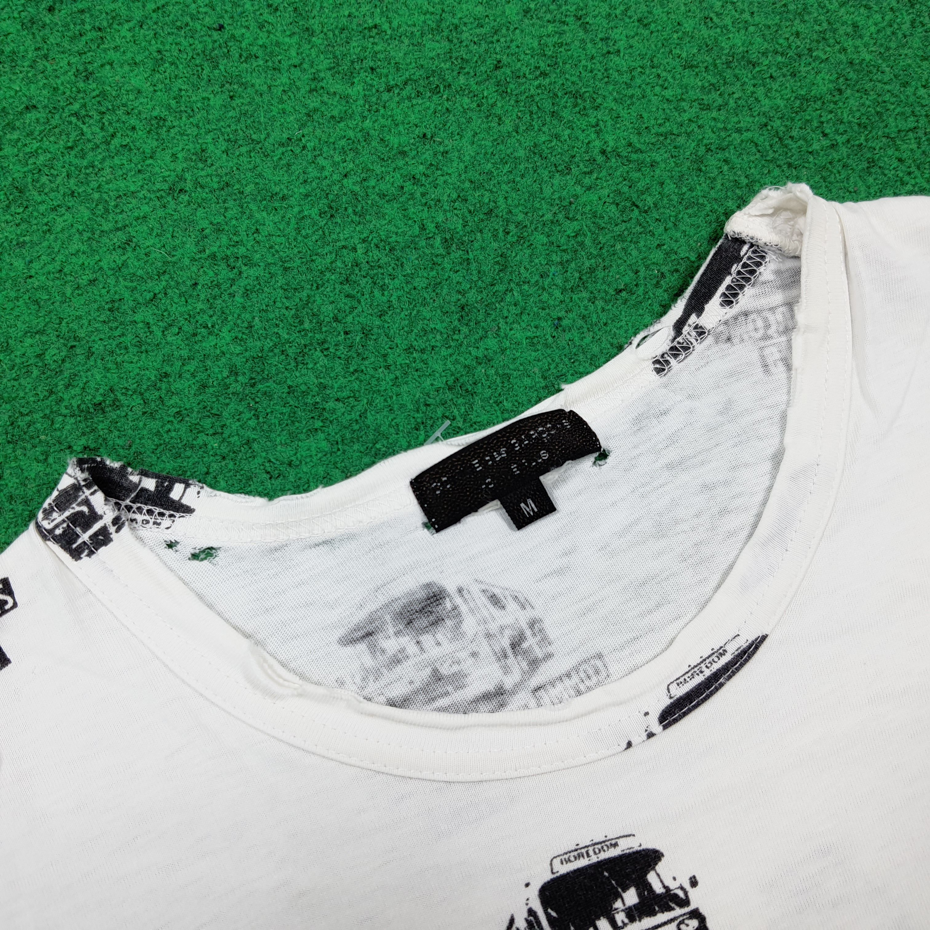Comme des Garcons Homme Plus Vintage Comme des Garcons Overprint Bus Graphic Tee C294N48 Size US M / EU 48-50 / 2 - 4 Thumbnail